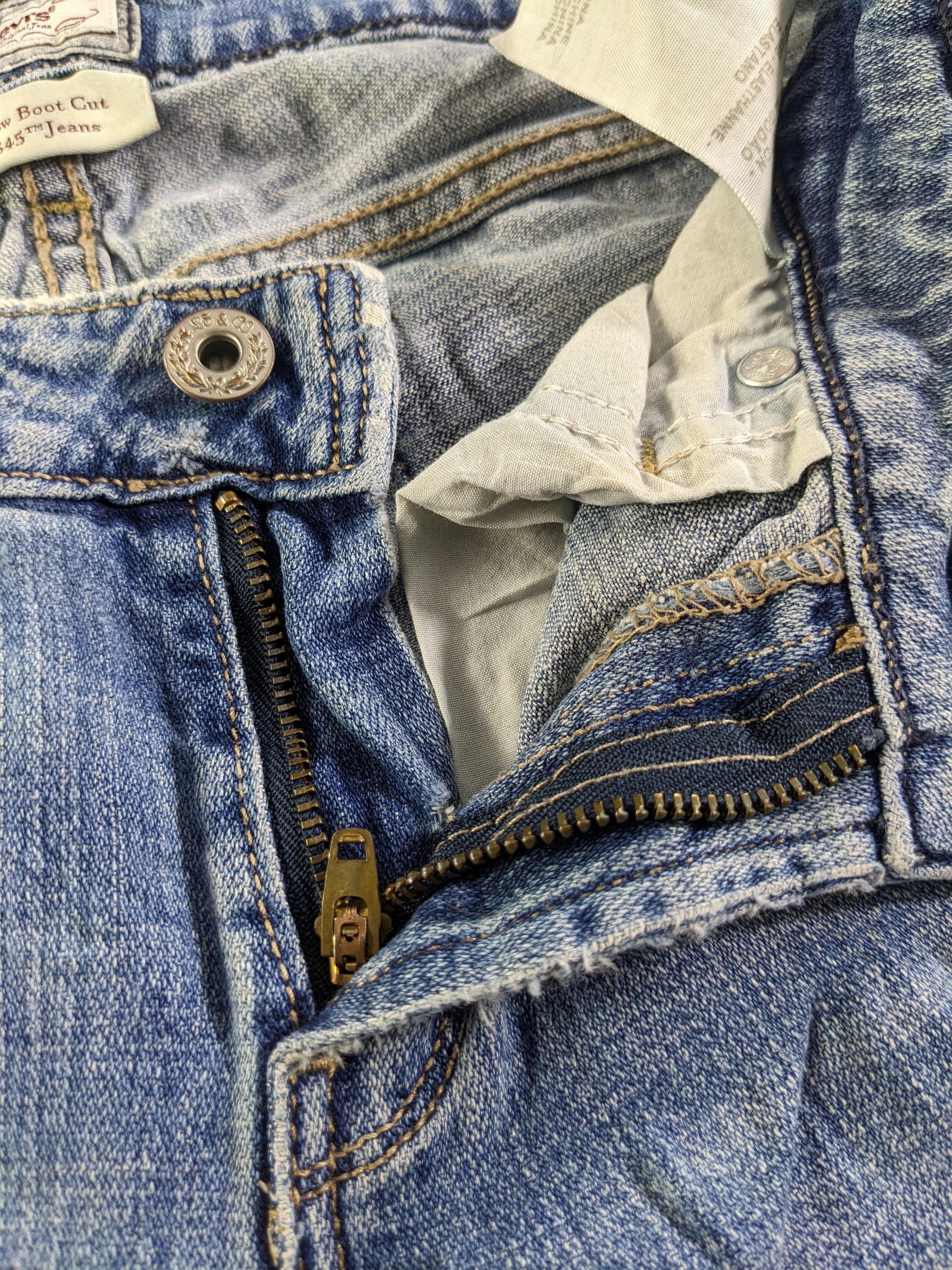 Levi's × Vintage Vintage Levis 545 Jeans-P21 Size 29" - 9 Thumbnail