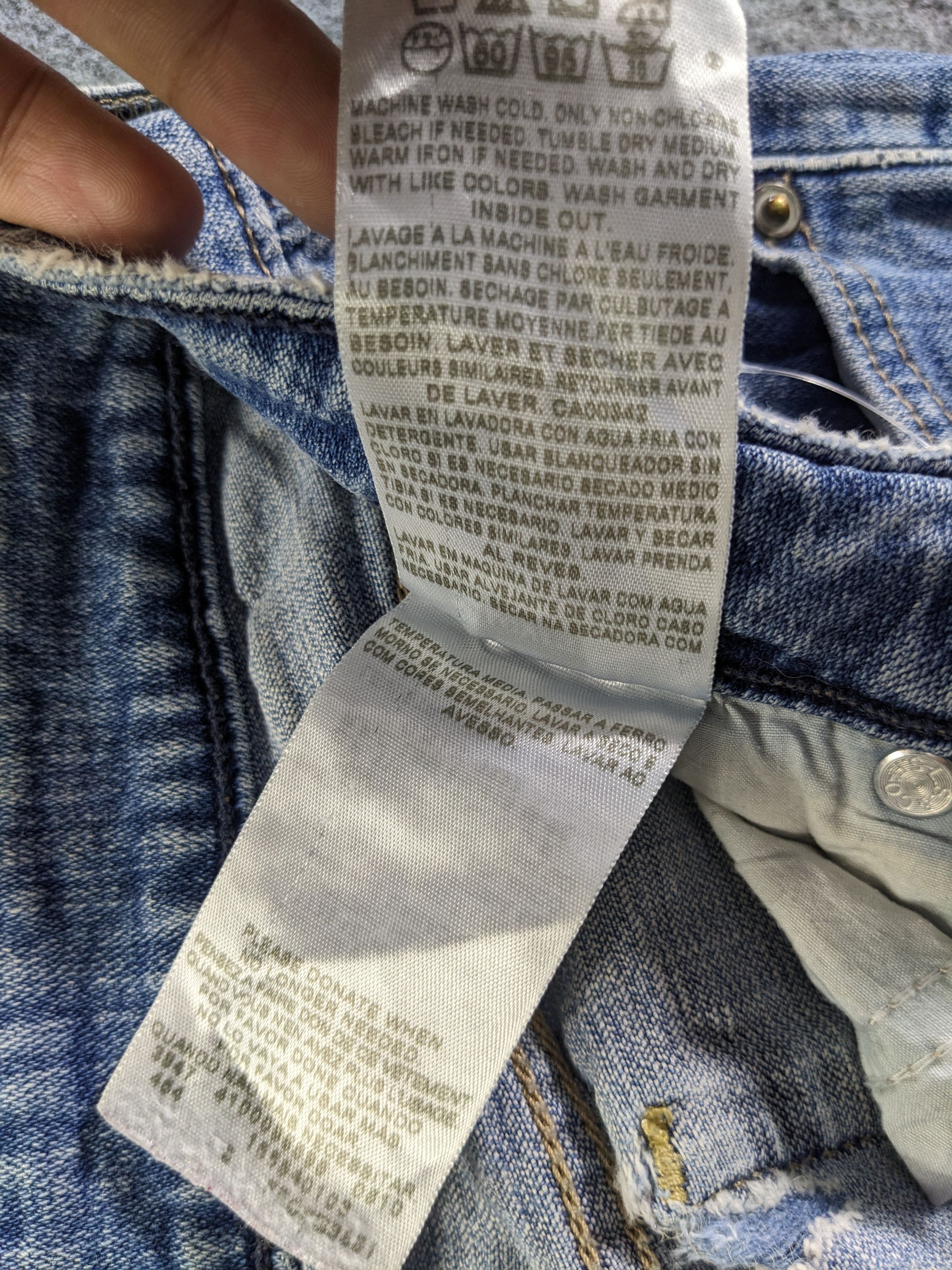Levi's × Vintage Vintage Levis 545 Jeans-P21 Size 29" - 13 Thumbnail