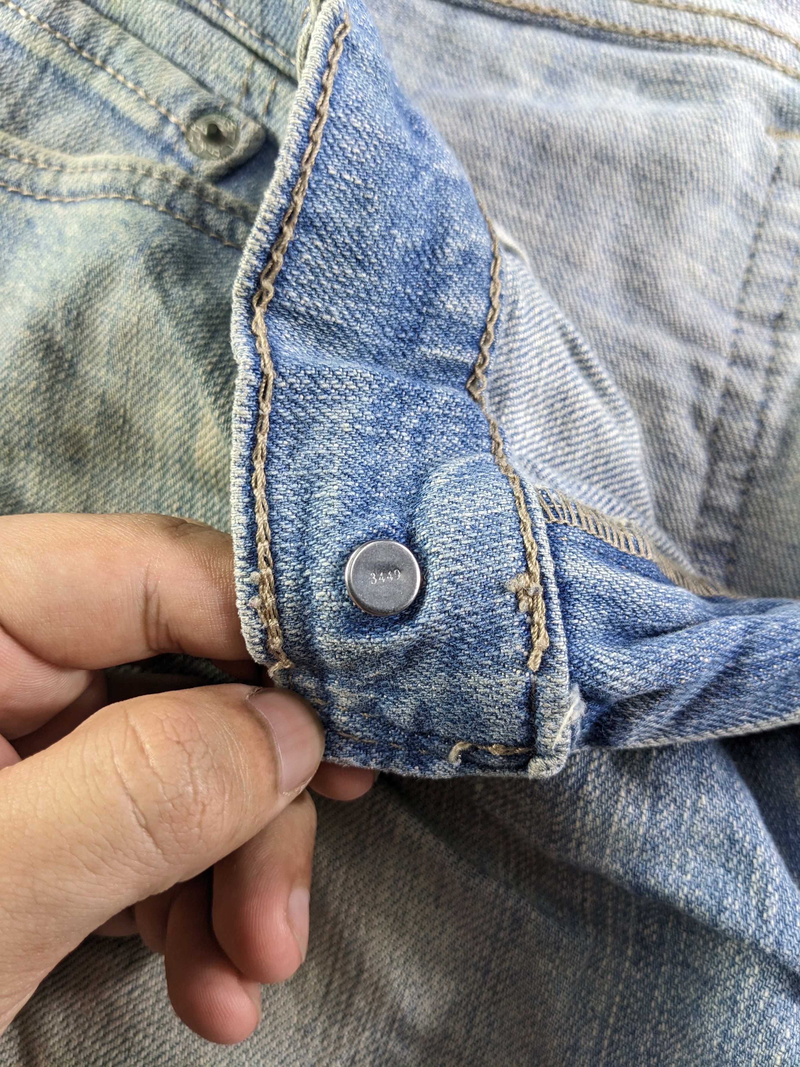 Levi's × Vintage Vintage Levis 521 Jeans-P18 Size 33" - 10 Thumbnail