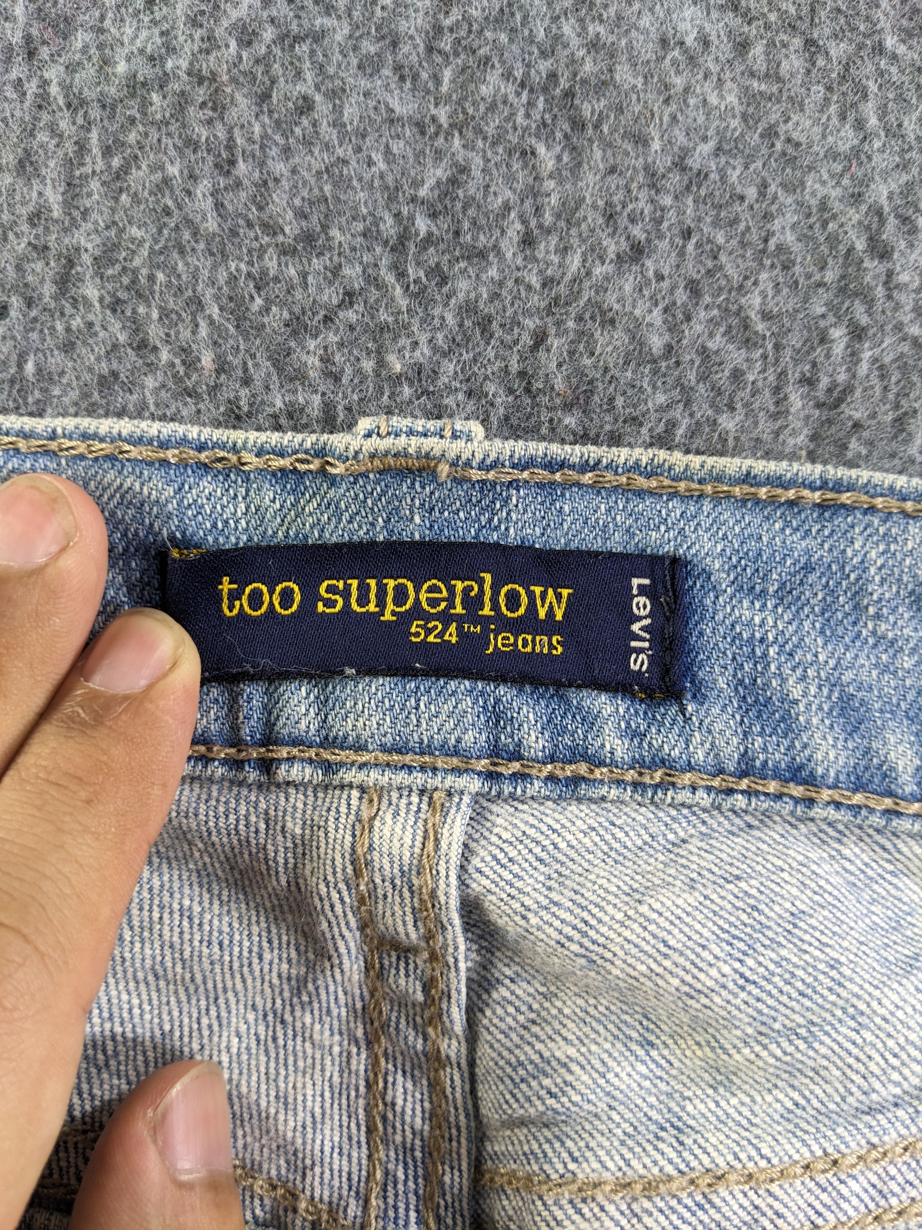 Levi's × Vintage Vintage Levis 521 Jeans-P18 Size 33" - 9 Thumbnail