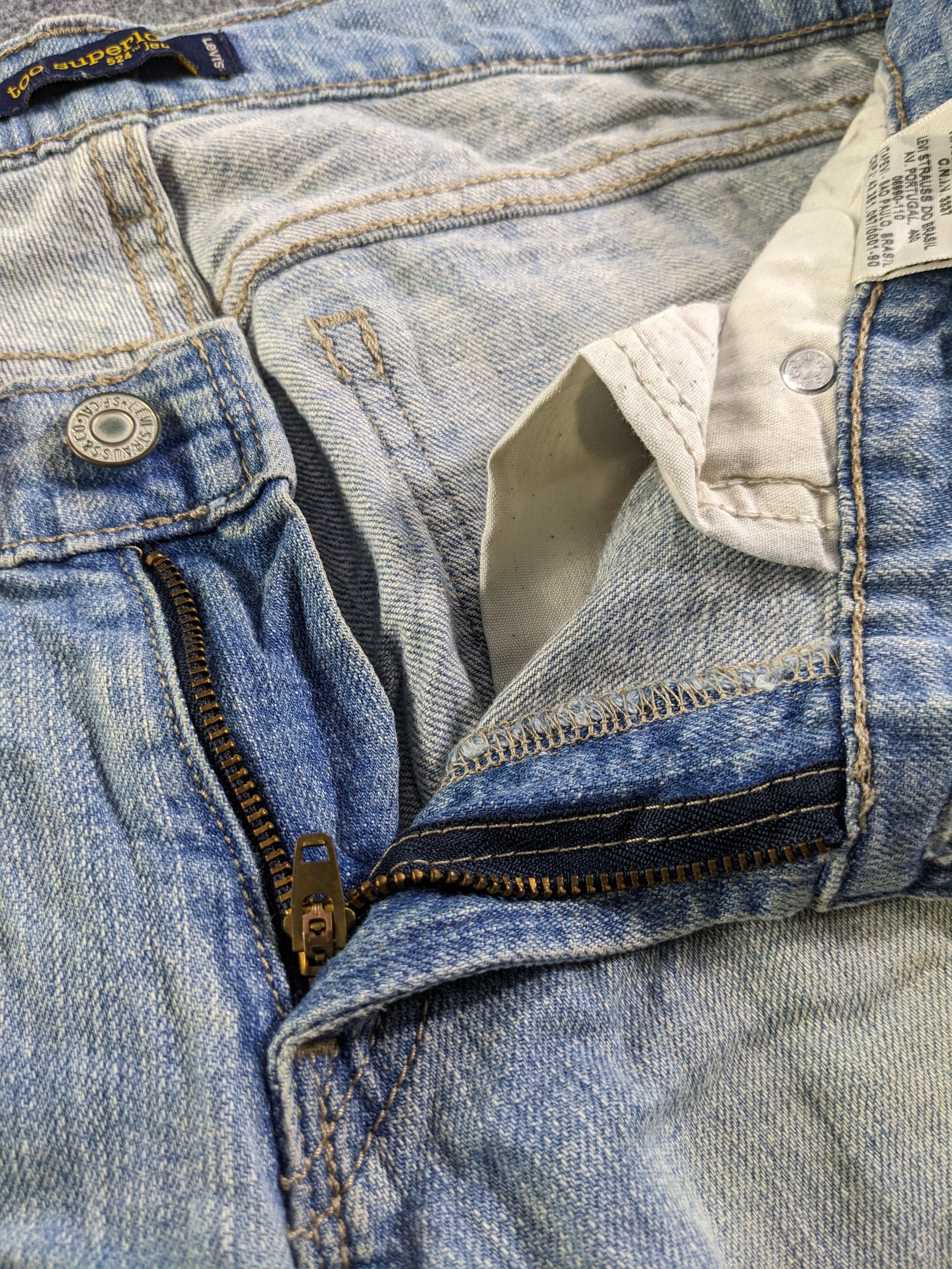 Levi's × Vintage Vintage Levis 521 Jeans-P18 Size 33" - 8 Thumbnail