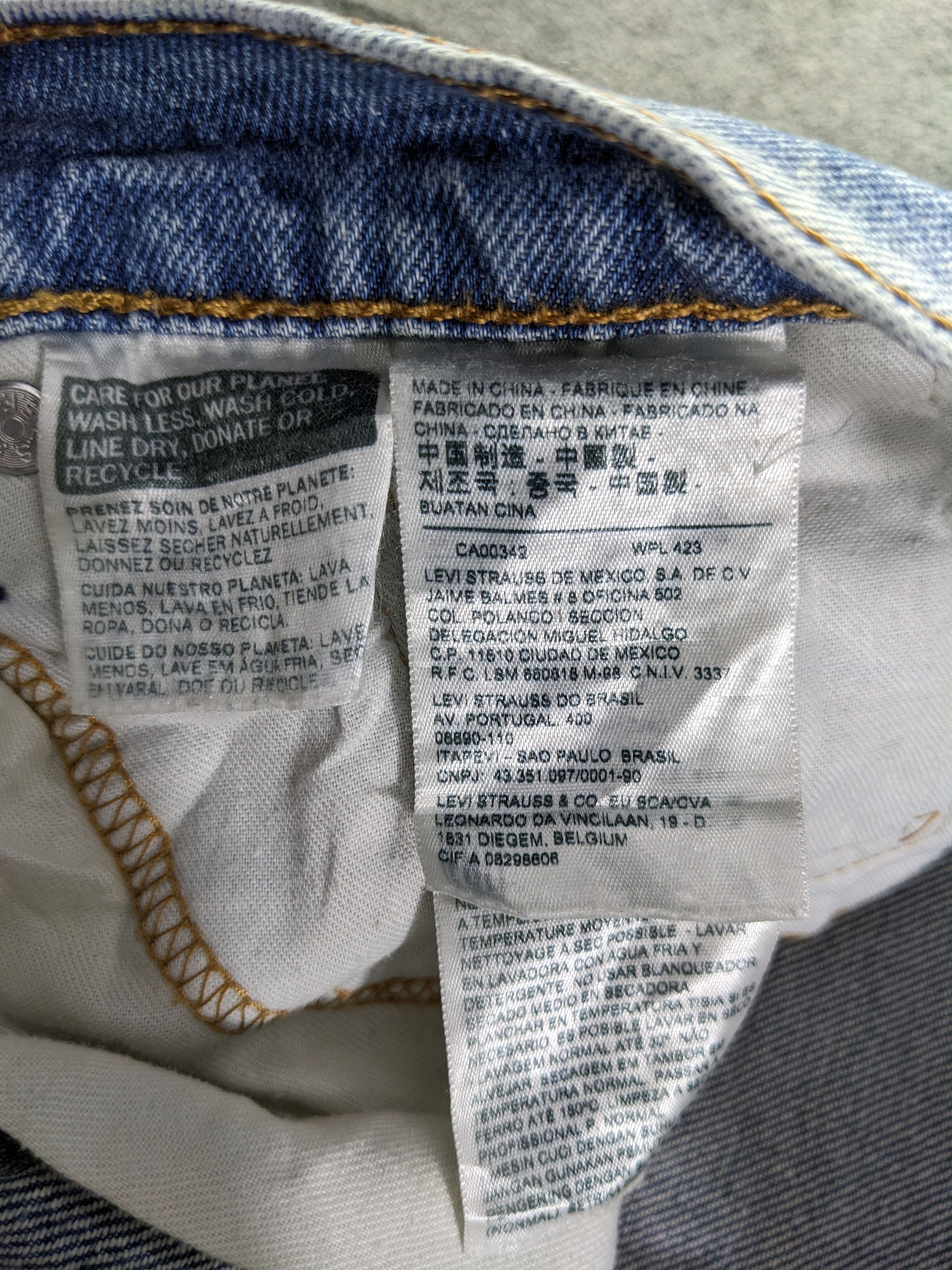 Levi's × Vintage Vintage Levis 513 Jeans-P30 Size US 32 / EU 48 - 12 Thumbnail