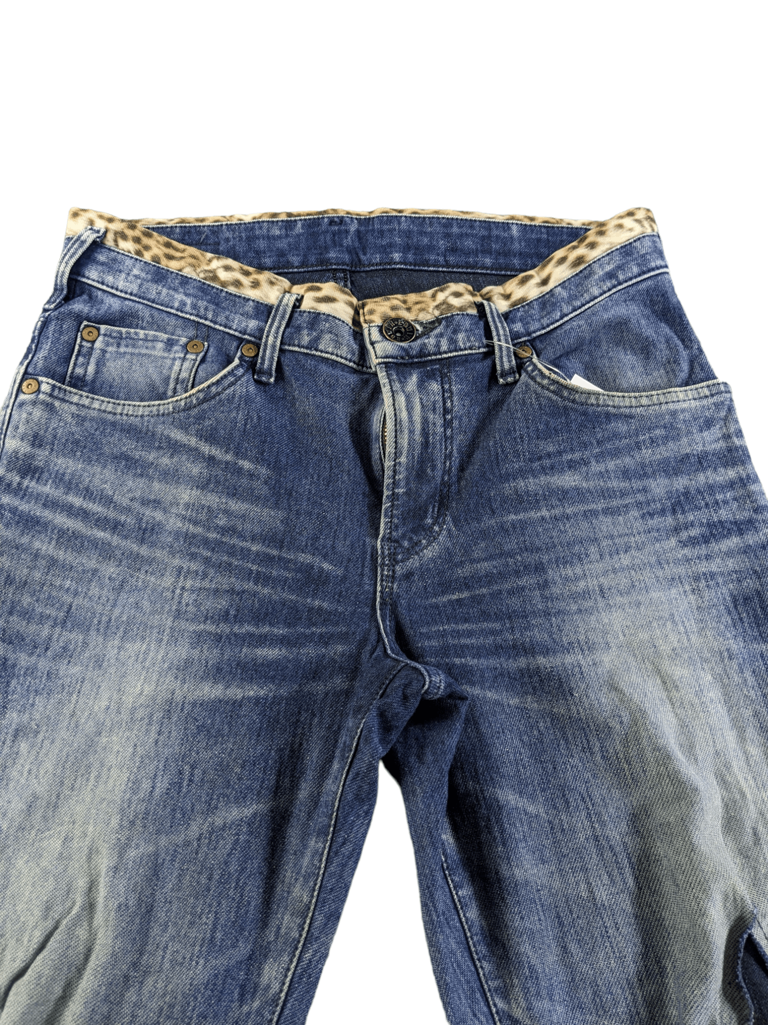 Edwin × Vintage Vintage Distressed Edwin Jeans-Z1 Size US 31 - 3 Thumbnail