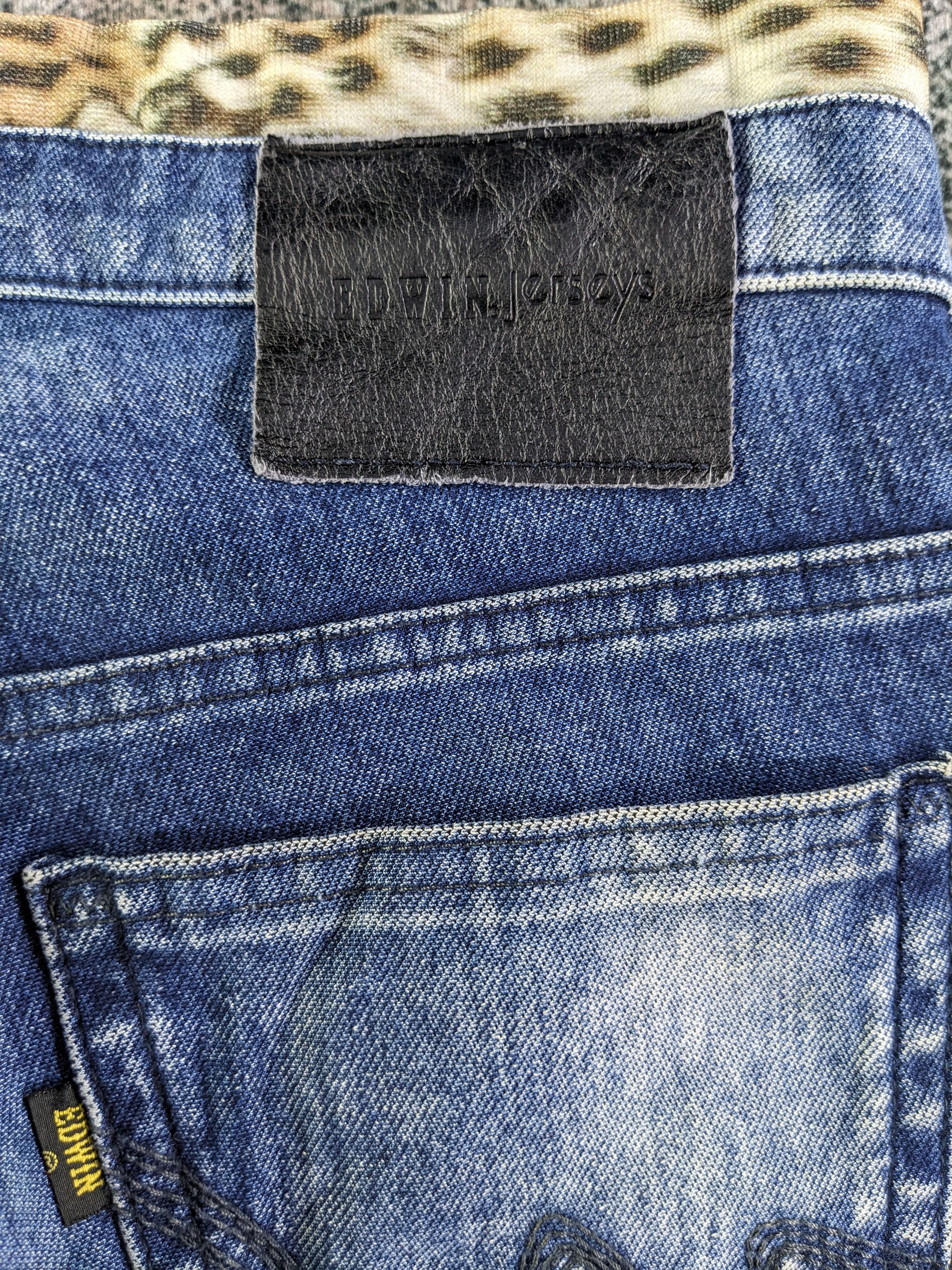 Edwin × Vintage Vintage Distressed Edwin Jeans-Z1 Size US 31 - 5 Thumbnail