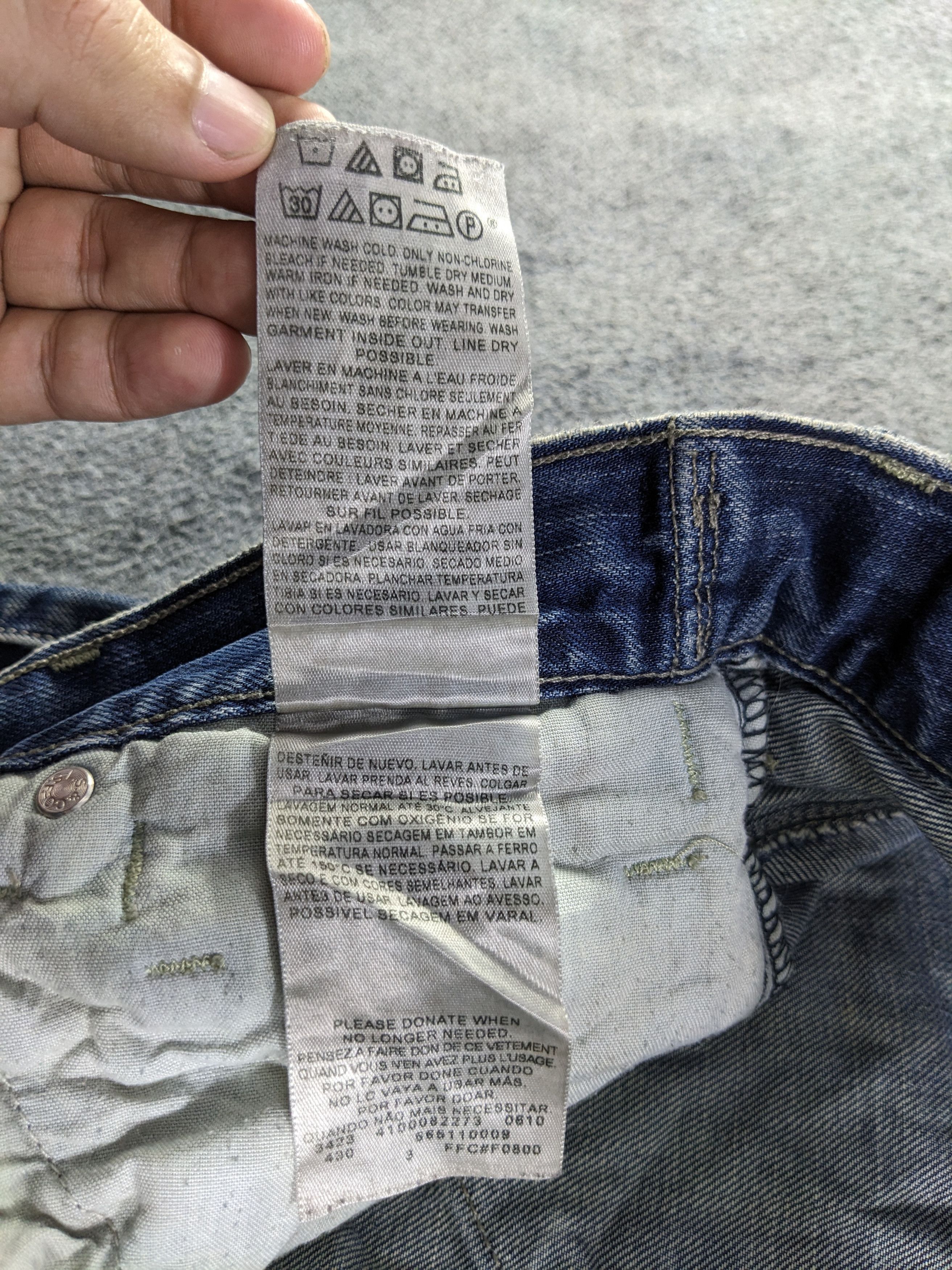 Levi's × Vintage Vintage Levis 511 Jeans-P37 Size US 31 - 9 Thumbnail