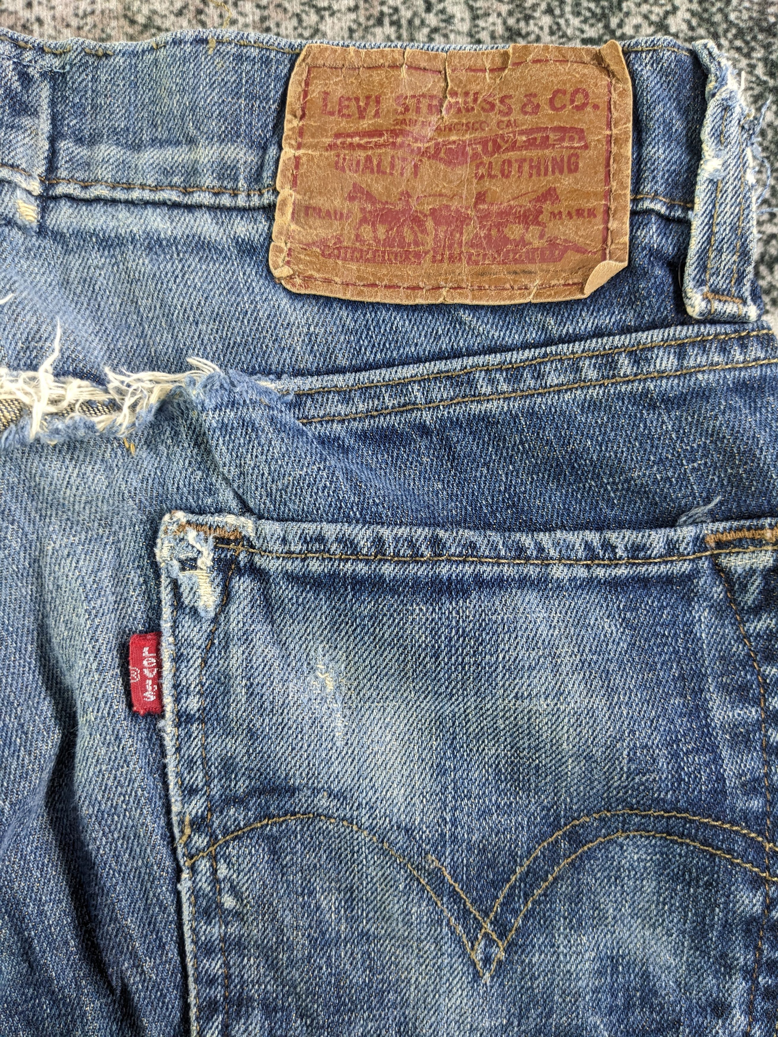 Levi's × Vintage Vintage Levis Skinny 511 Jeans-Z9 Size US 32 / EU 48 - 5 Thumbnail
