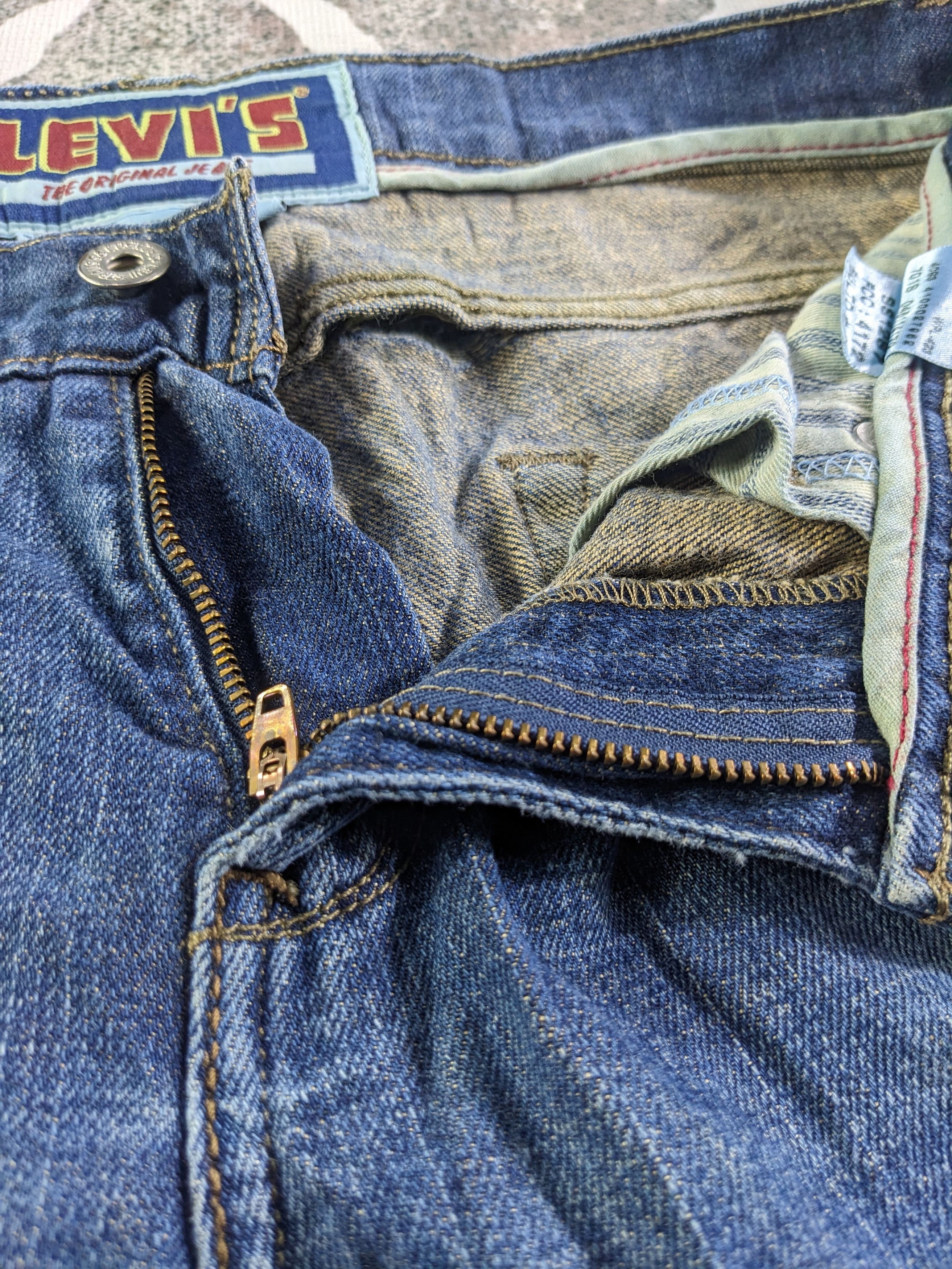 Levi's × Vintage Vintage Levis Skinny 511 Jeans-Z9 Size US 32 / EU 48 - 8 Thumbnail
