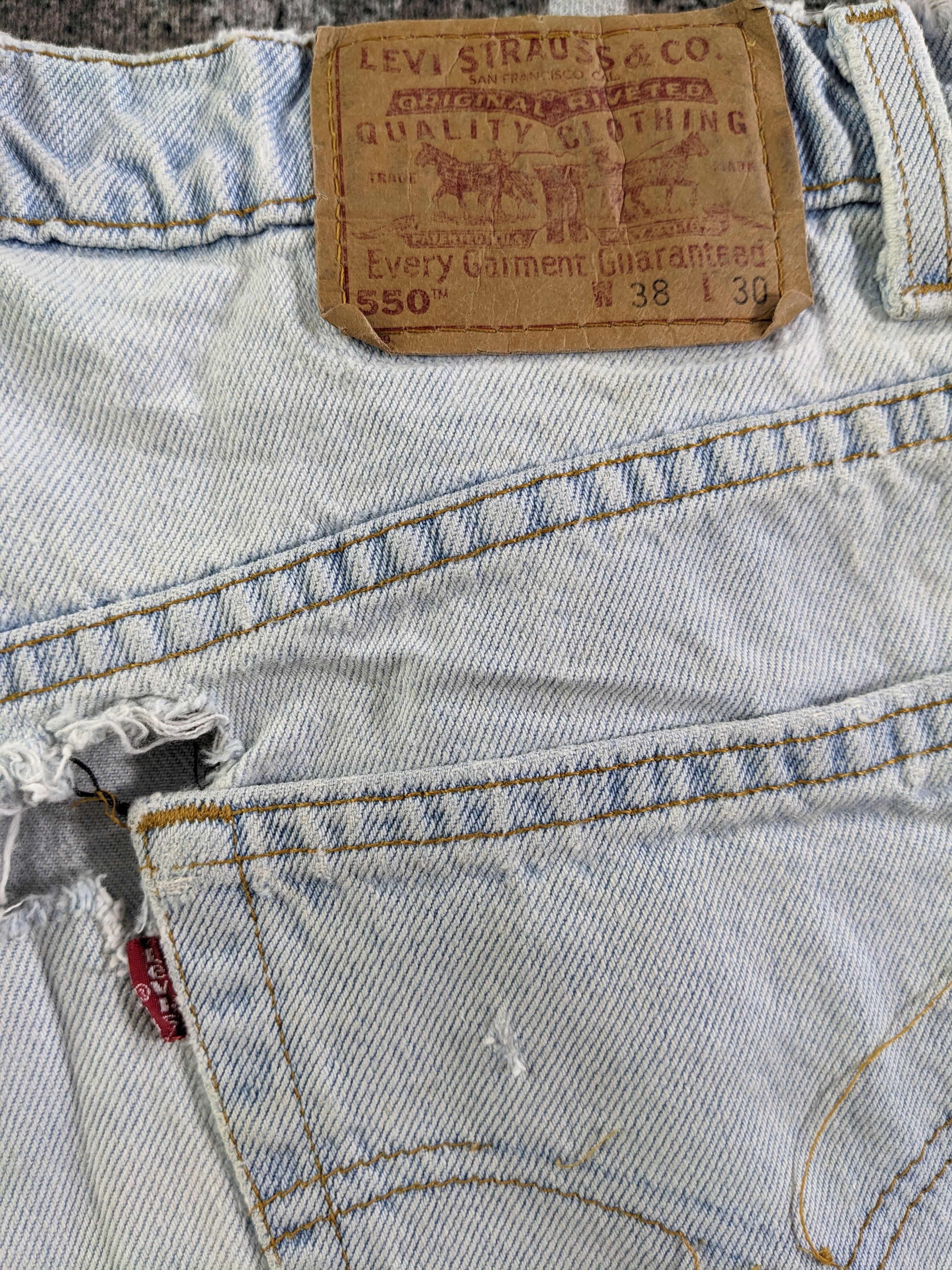 Levi's × Vintage Vintage Levis 550 Jeans-P39 Size US 37 - 6 Thumbnail