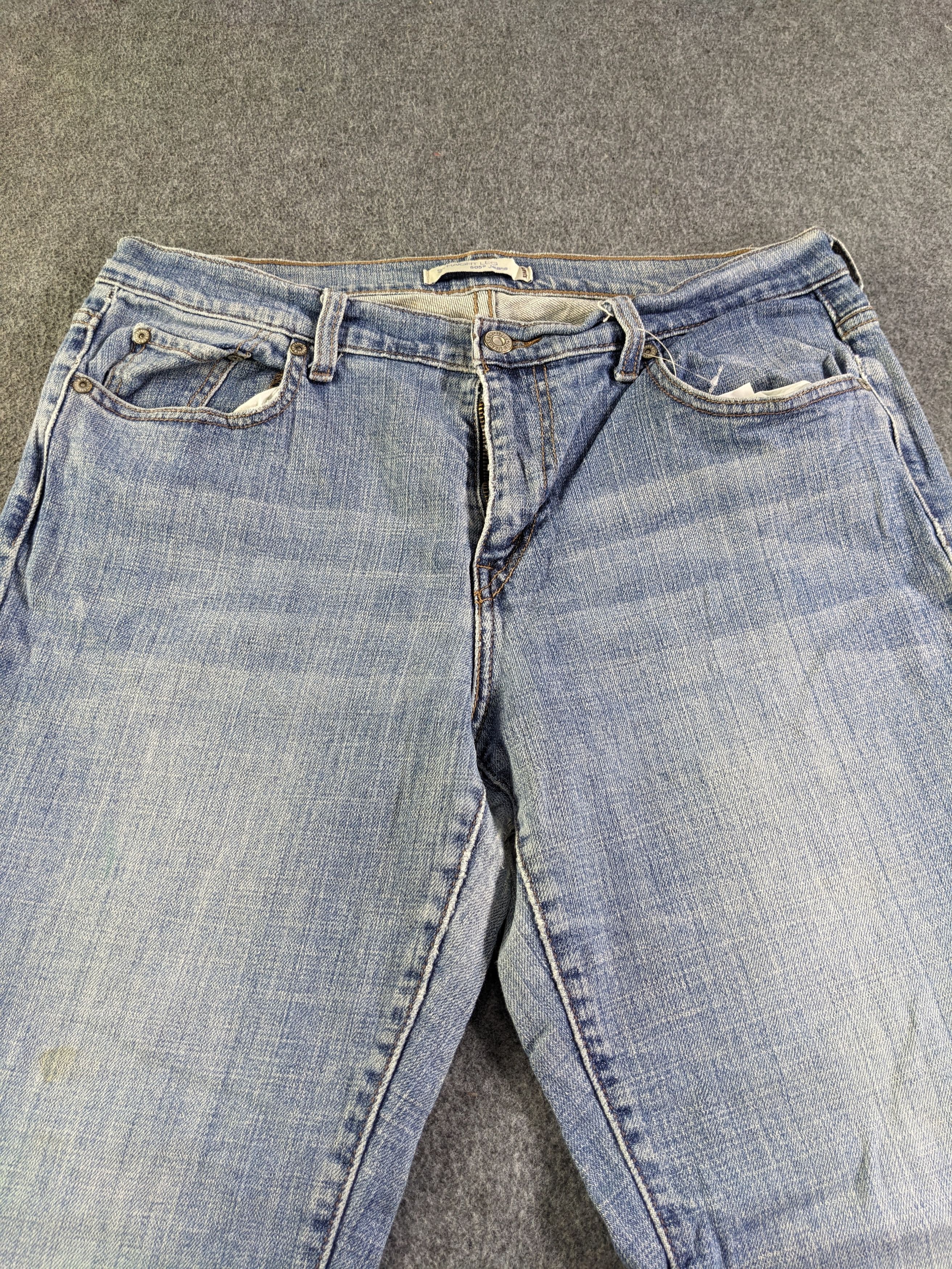 Levi's × Vintage Vintage Levis 505 Jeans-P36 Size 34" / US 12 / IT 48 - 3 Thumbnail
