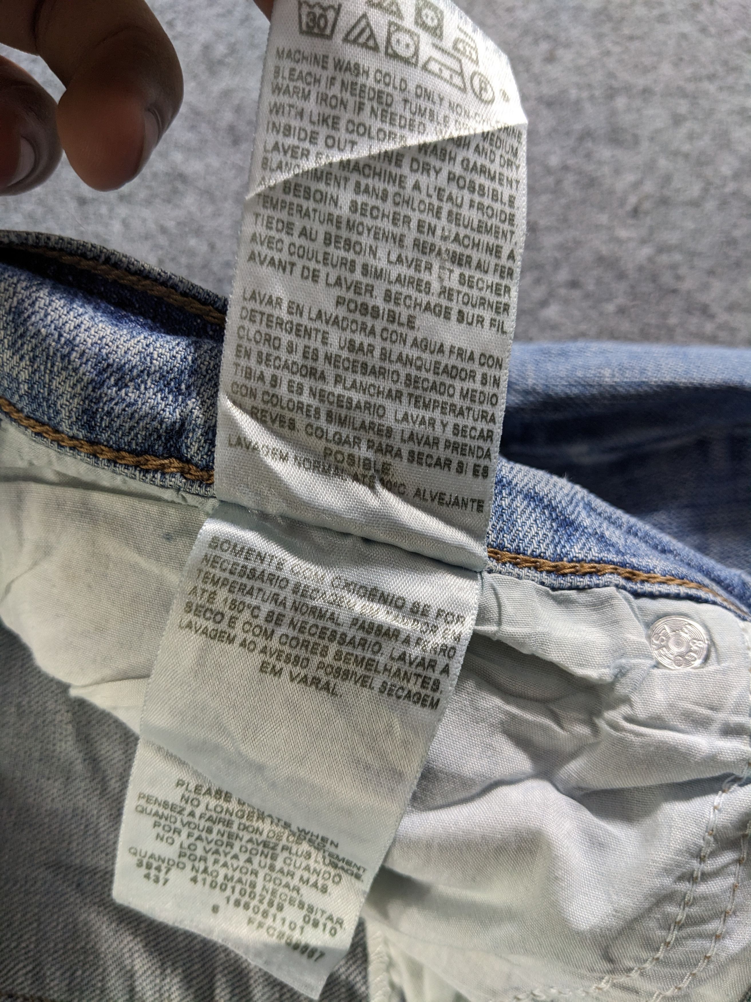 Levi's × Vintage Vintage Levis 505 Jeans-P36 Size 34" / US 12 / IT 48 - 11 Thumbnail