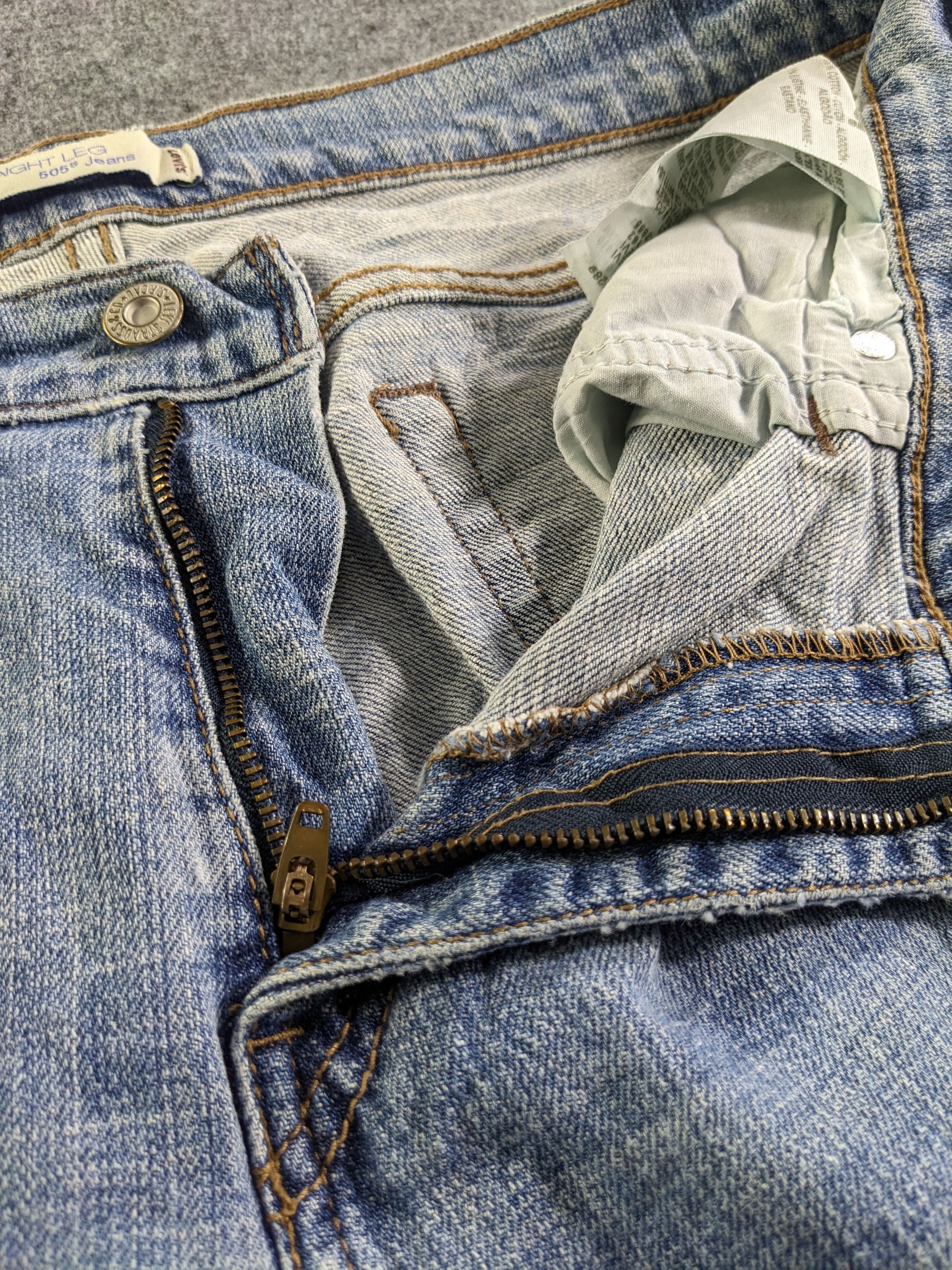 Levi's × Vintage Vintage Levis 505 Jeans-P36 Size 34" / US 12 / IT 48 - 8 Thumbnail