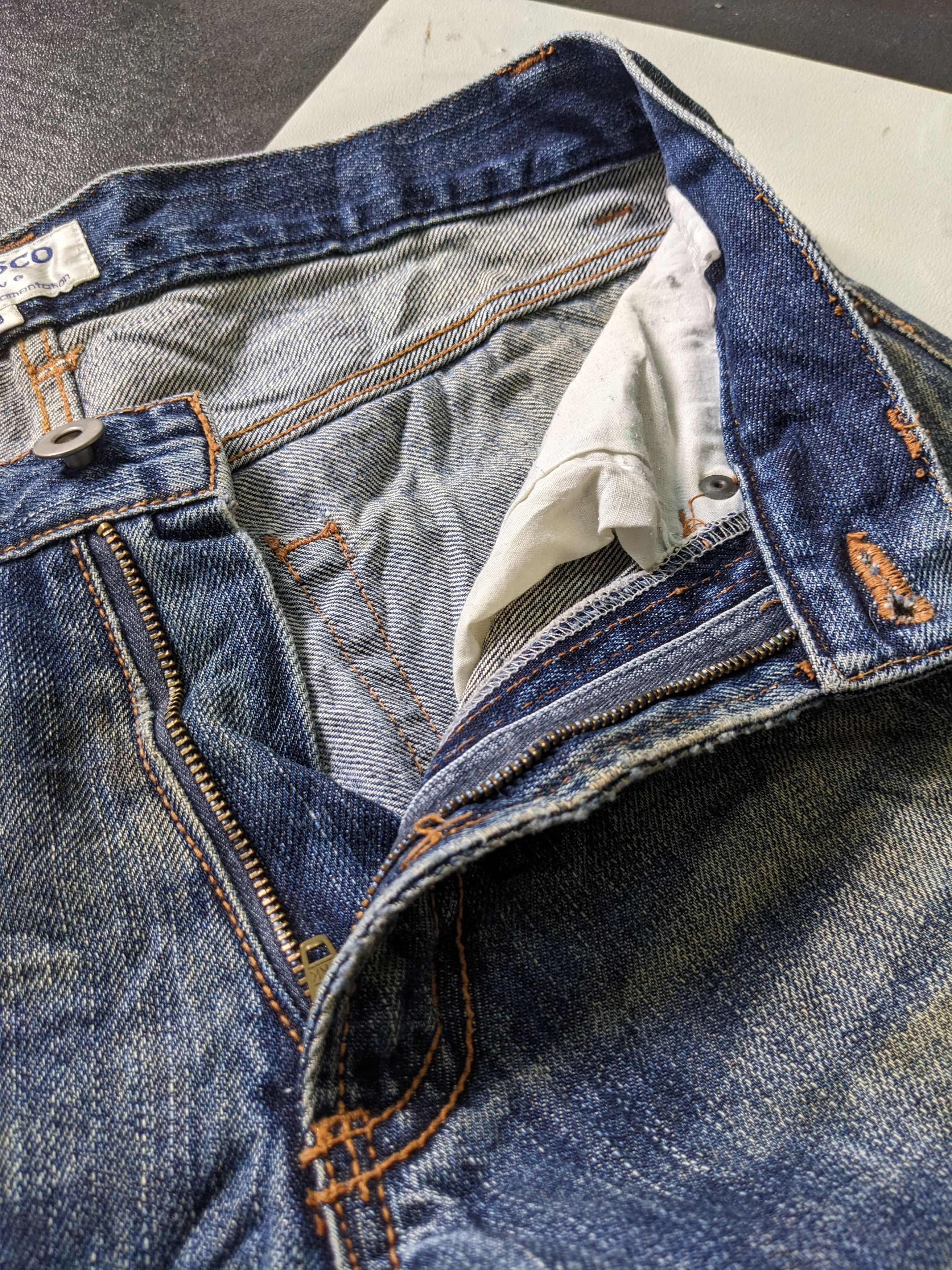 Vintage Dirty Corisco Authentic Patchwork Jeans-P15 Size US 30 / EU 46 - 17 Thumbnail