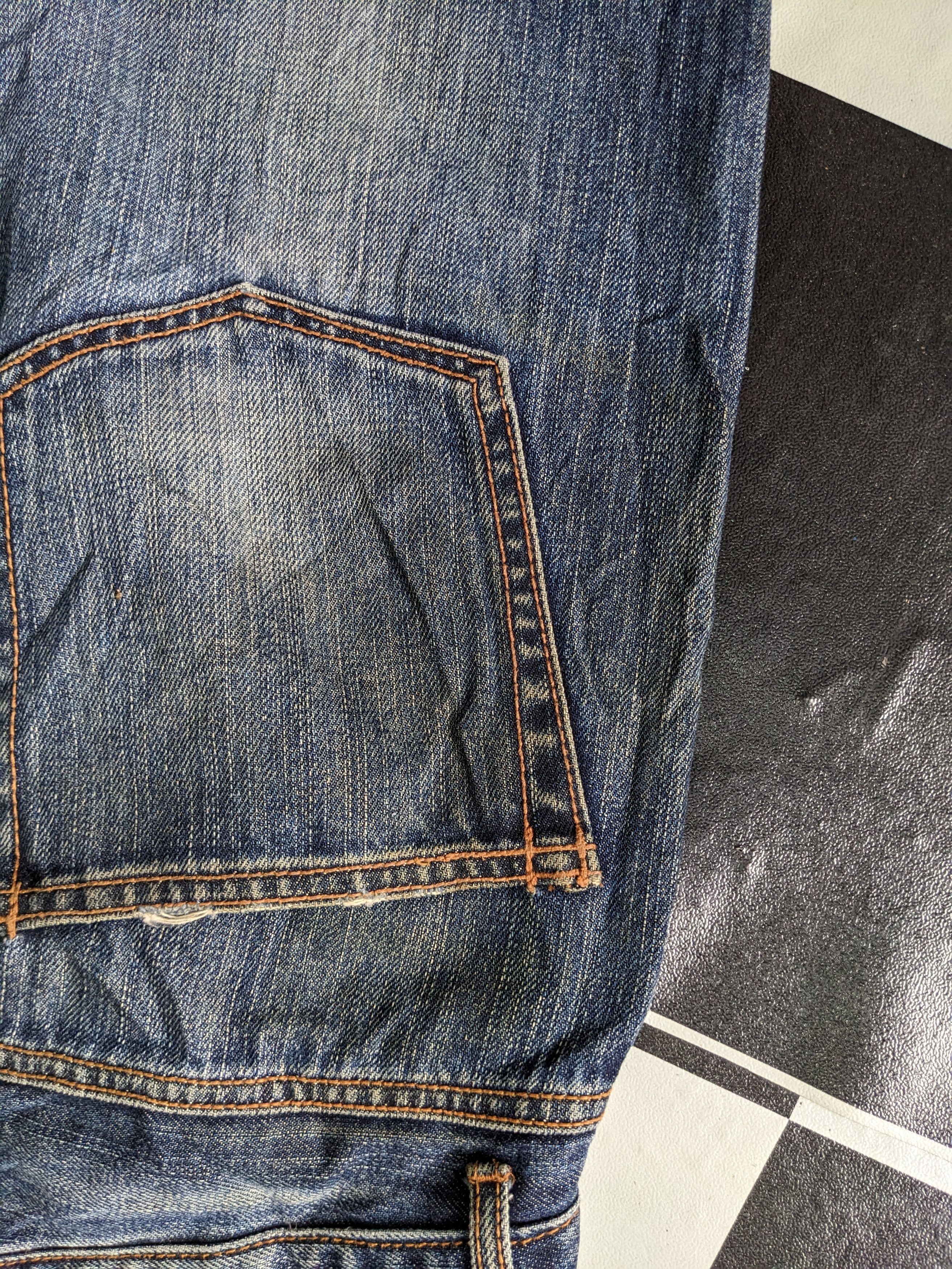 Vintage Dirty Corisco Authentic Patchwork Jeans-P15 Size US 30 / EU 46 - 8 Thumbnail