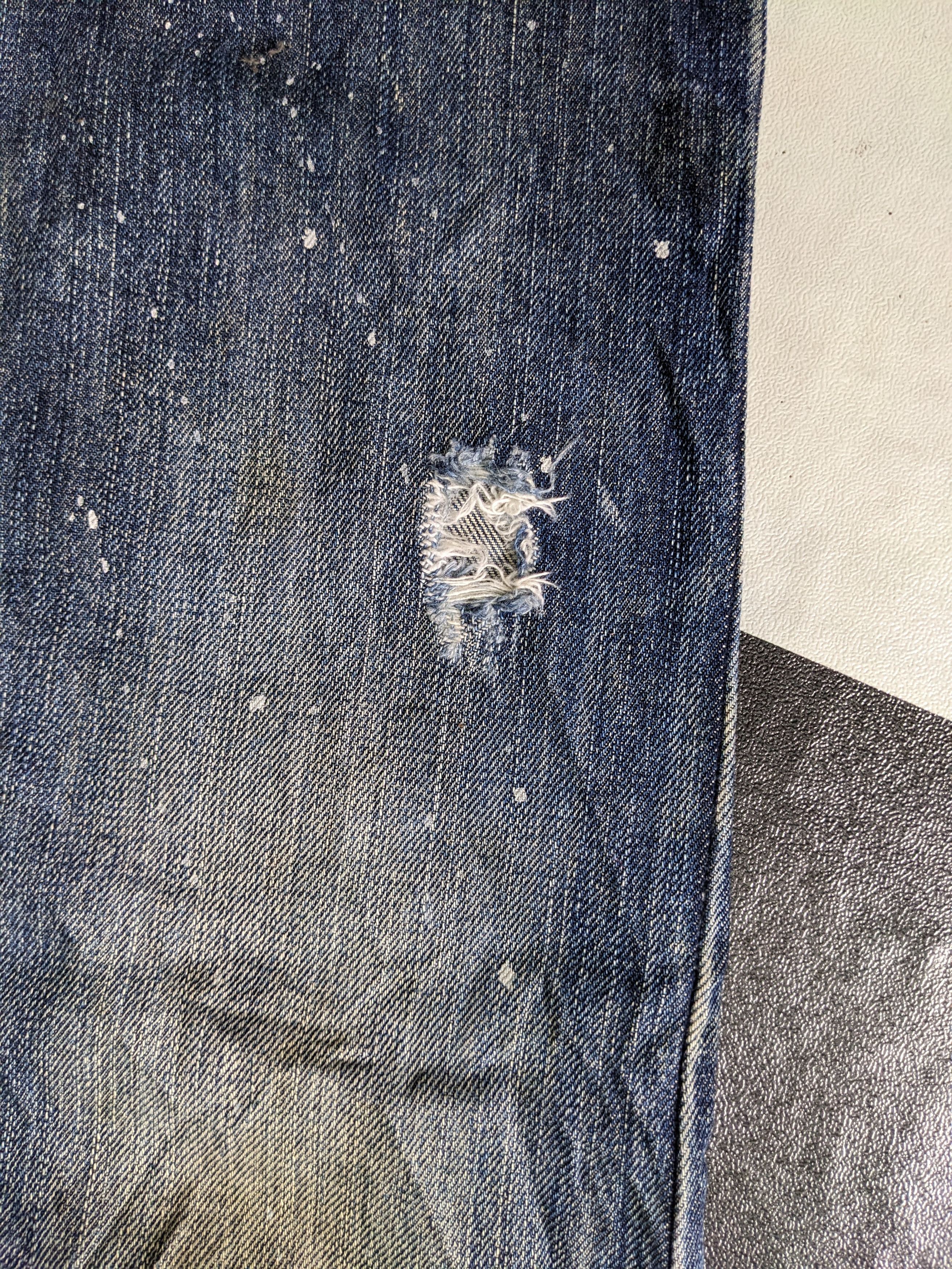 Vintage Dirty Corisco Authentic Patchwork Jeans-P15 Size US 30 / EU 46 - 12 Thumbnail