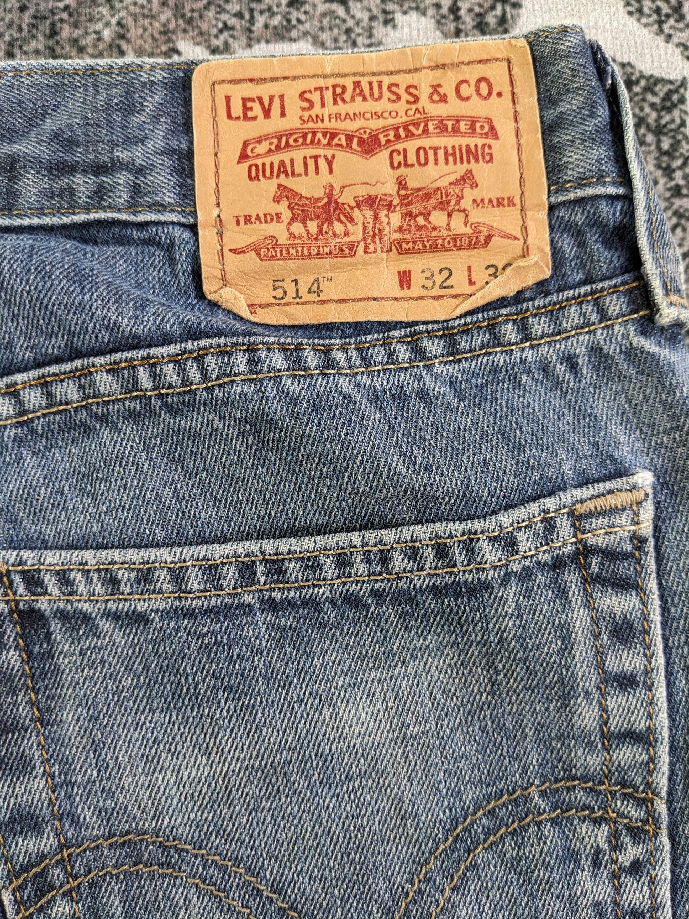 Levi's × Vintage Vintage Levis 514 Jeans-P38 Size US 33 - 5 Thumbnail