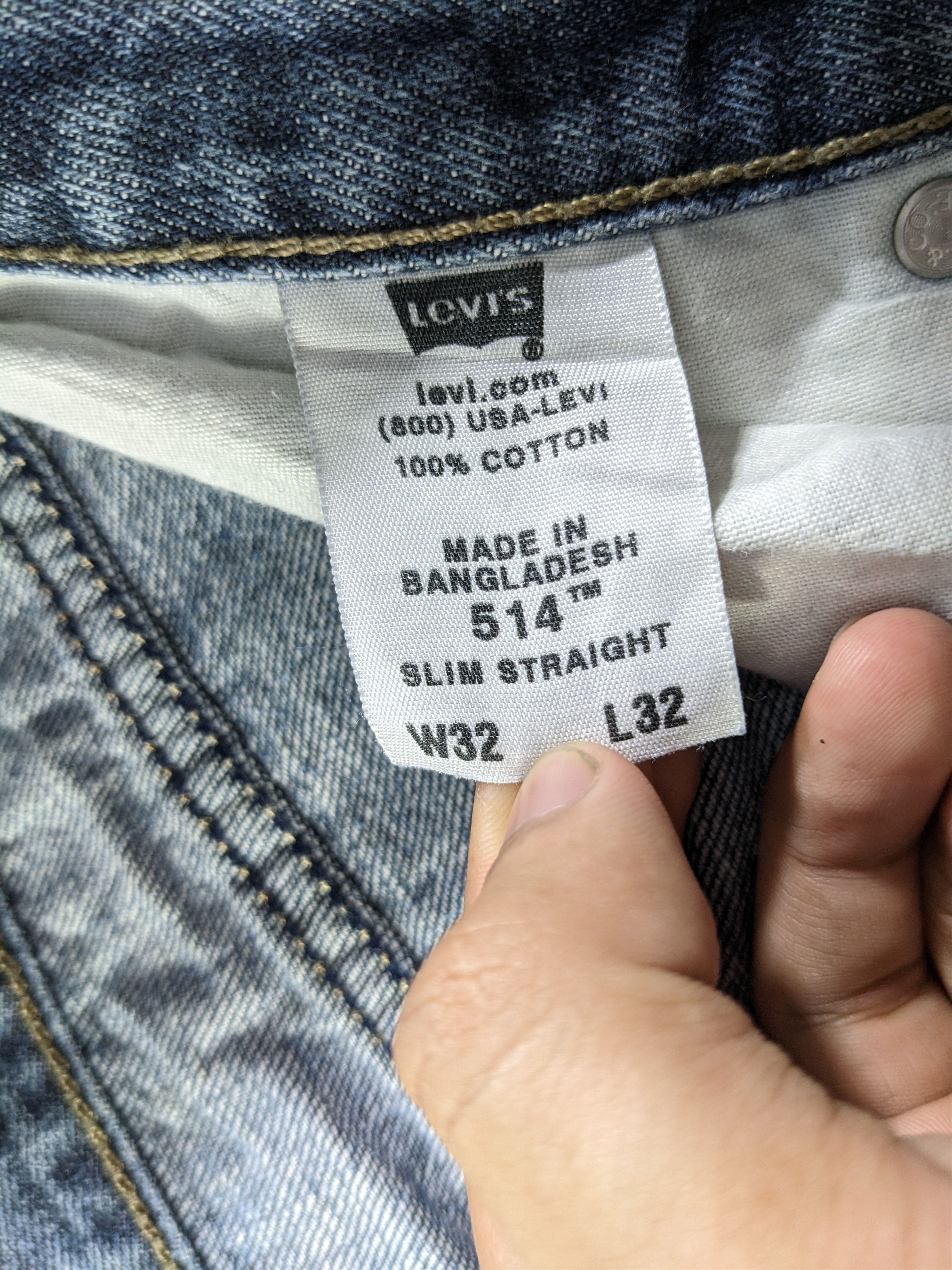 Levi's × Vintage Vintage Levis 514 Jeans-P38 Size US 33 - 12 Thumbnail