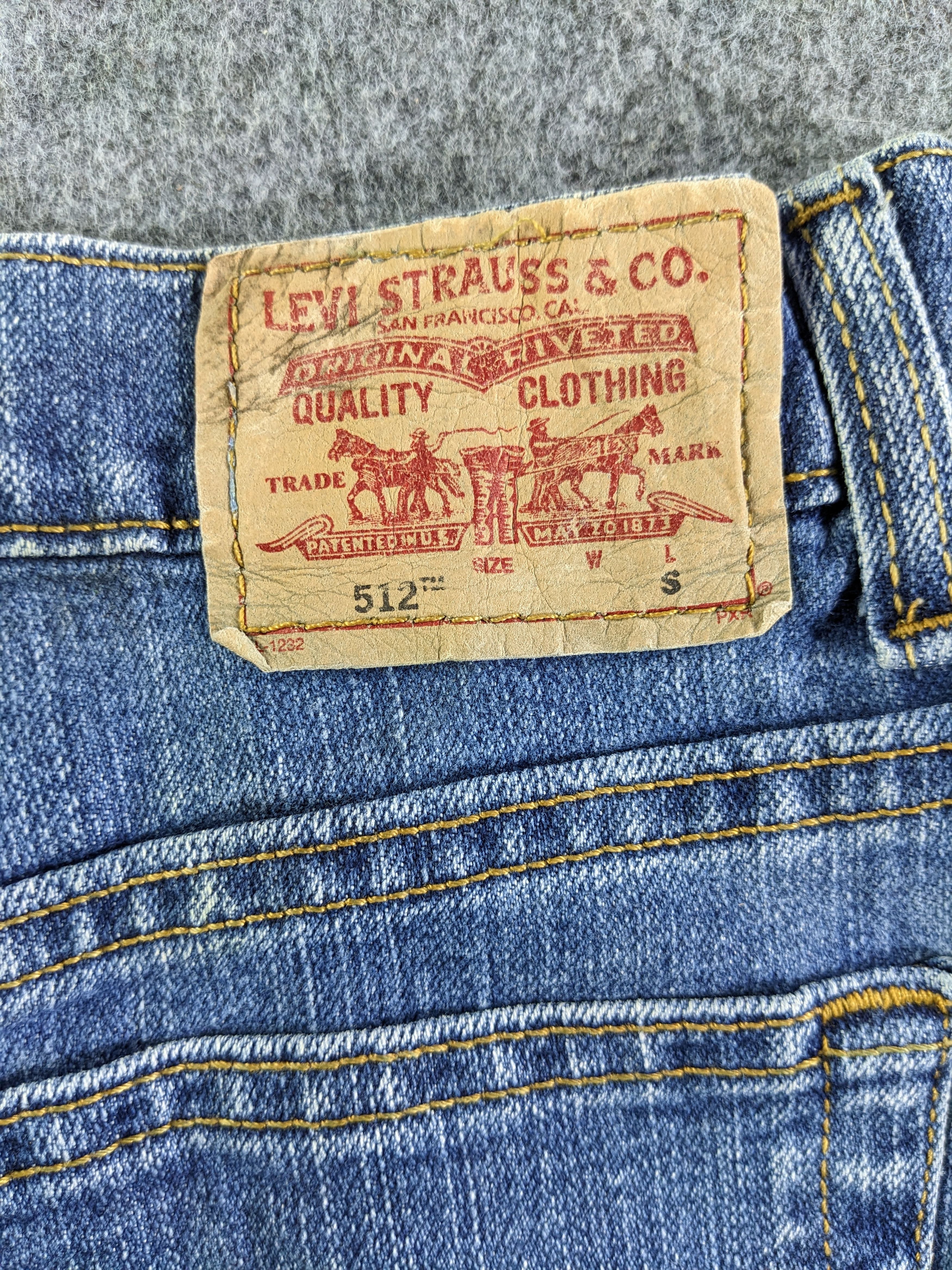 Levi's × Vintage Vintage Levis 512 Jeans-P34 Size US 29 - 5 Thumbnail