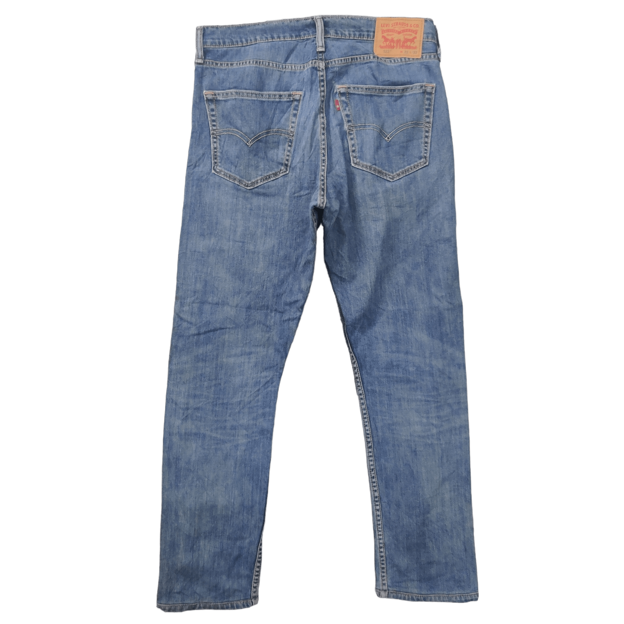 Levi's × Vintage Vintage Blue Wash Levis 522 Jeans-Z5 Size US 34 / EU 50 - 2 Thumbnail