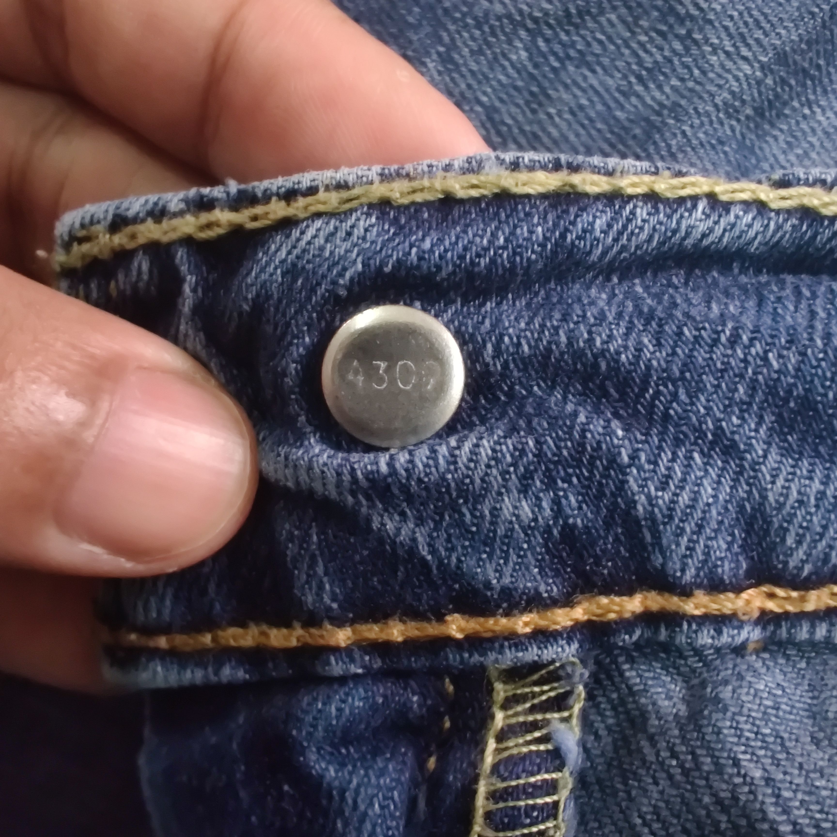 Levi's × Vintage Vintage Blue Wash Levis 522 Jeans-Z5 Size US 34 / EU 50 - 13 Thumbnail