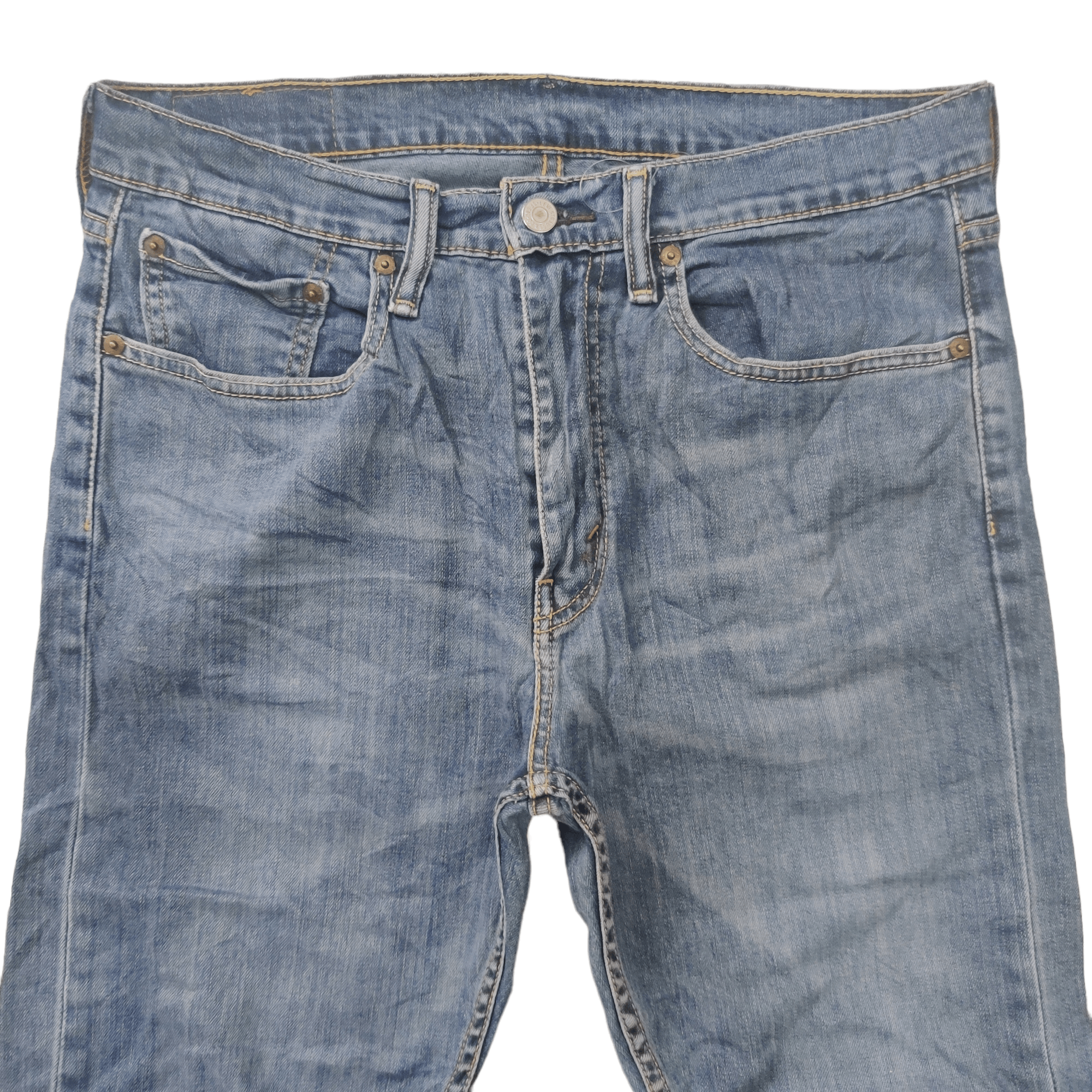 Levi's × Vintage Vintage Blue Wash Levis 522 Jeans-Z5 Size US 34 / EU 50 - 3 Thumbnail