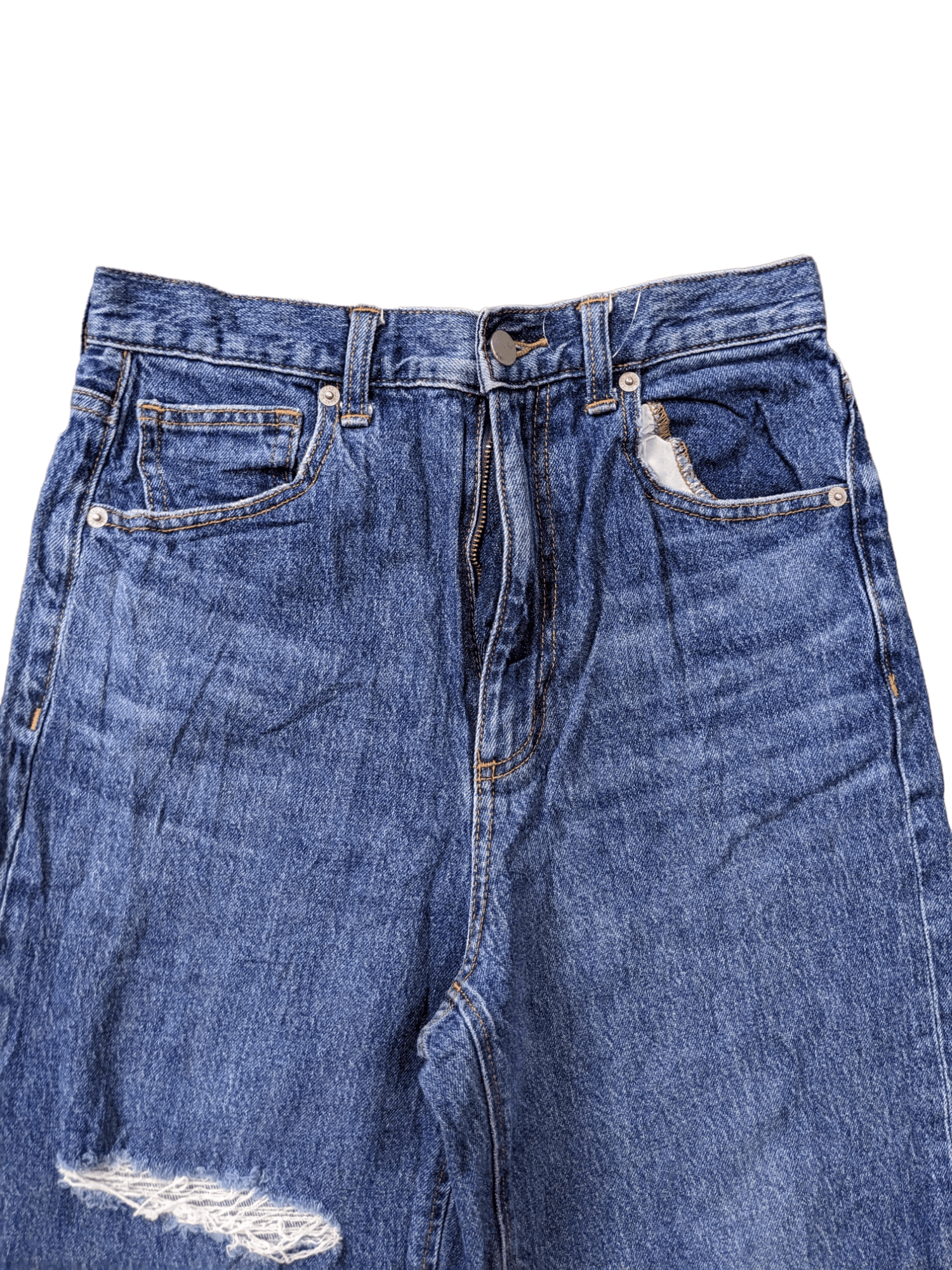 GU × Vintage Vintage Gu Jeans-Z6 Size 28" / US 6 / IT 42 - 3 Thumbnail