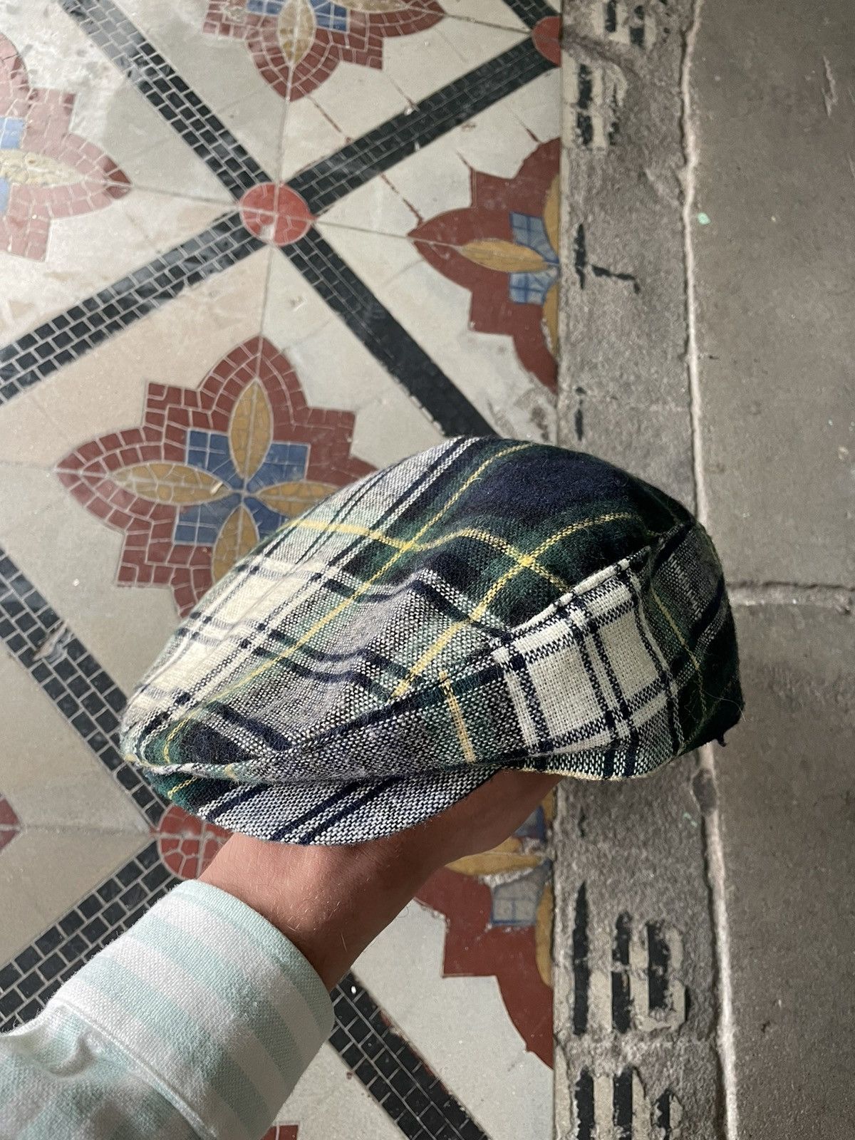 Kangol Kangol 90s Wool Plaid Flat Cap Size ONE SIZE - 1 Thumbnail