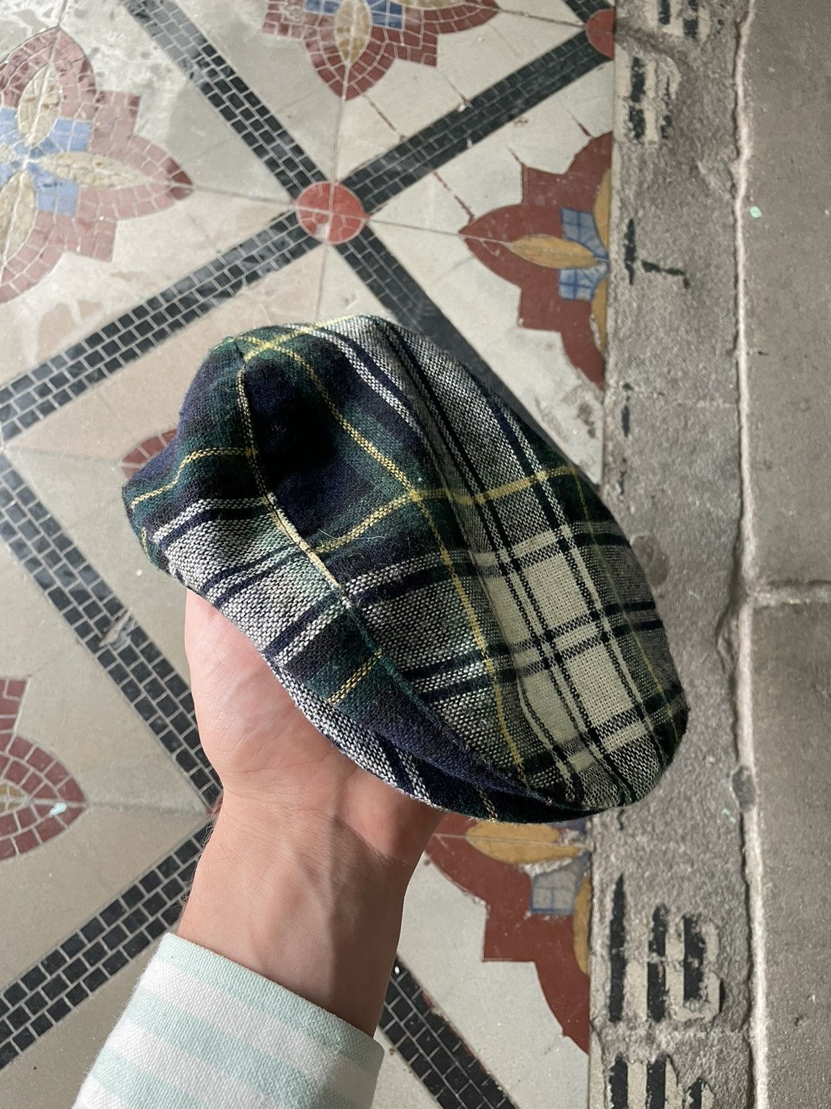 Kangol Kangol 90s Wool Plaid Flat Cap Size ONE SIZE - 2 Thumbnail