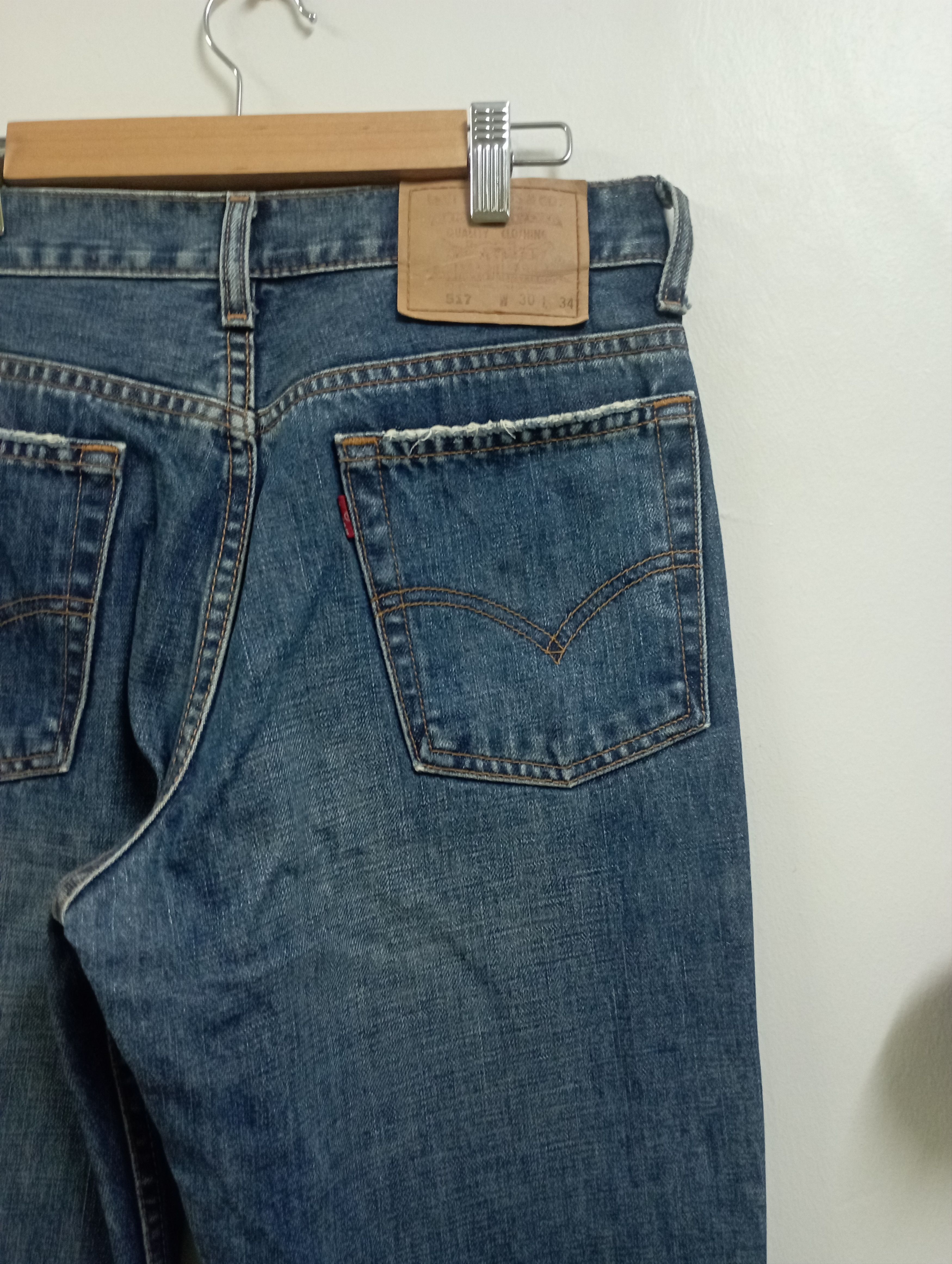 Levi's Flare Jeans Vintage Levi's 517 Jeans Size US 30 / EU 46 - 9 Thumbnail