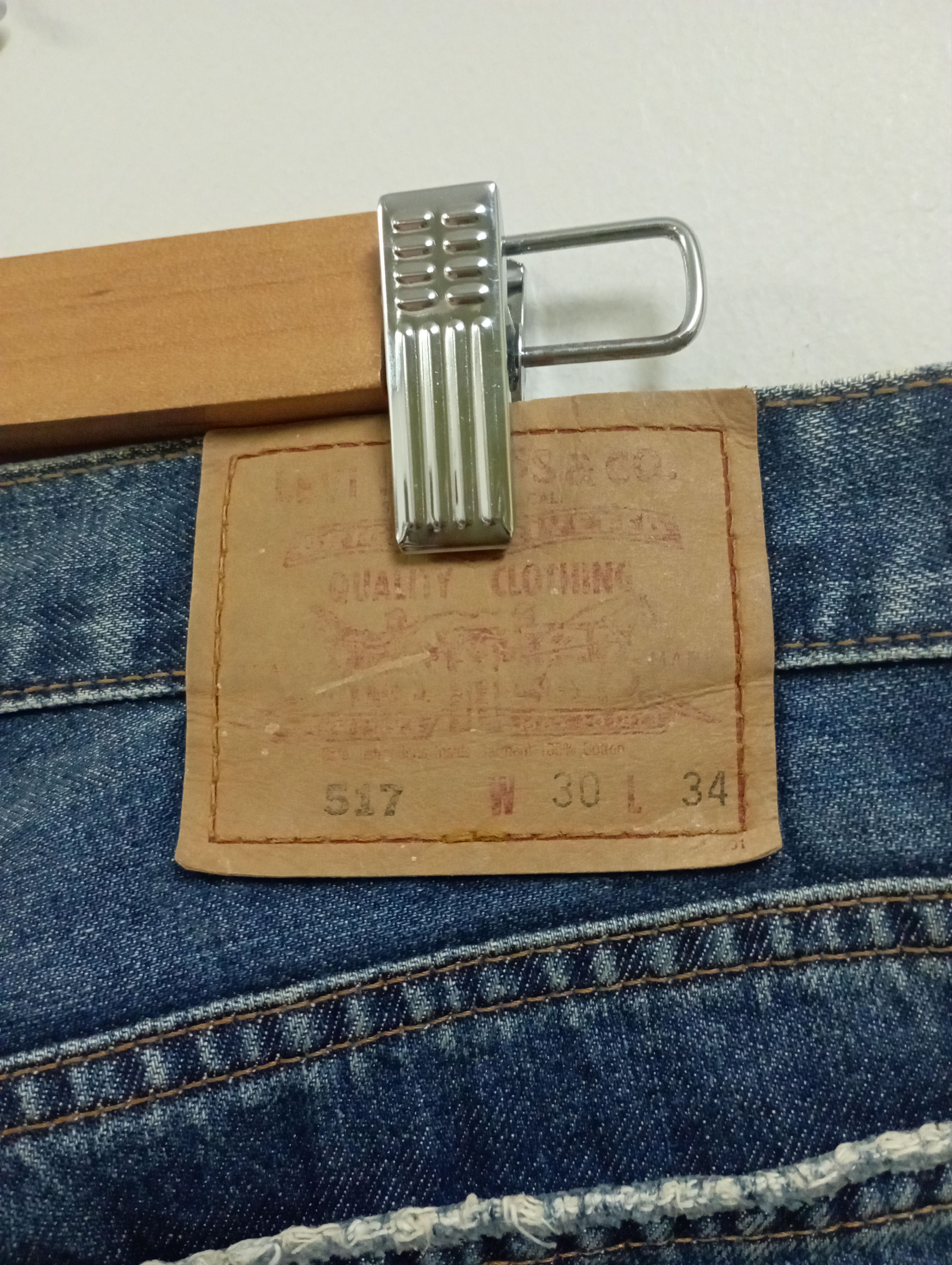 Levi's Flare Jeans Vintage Levi's 517 Jeans Size US 30 / EU 46 - 10 Thumbnail