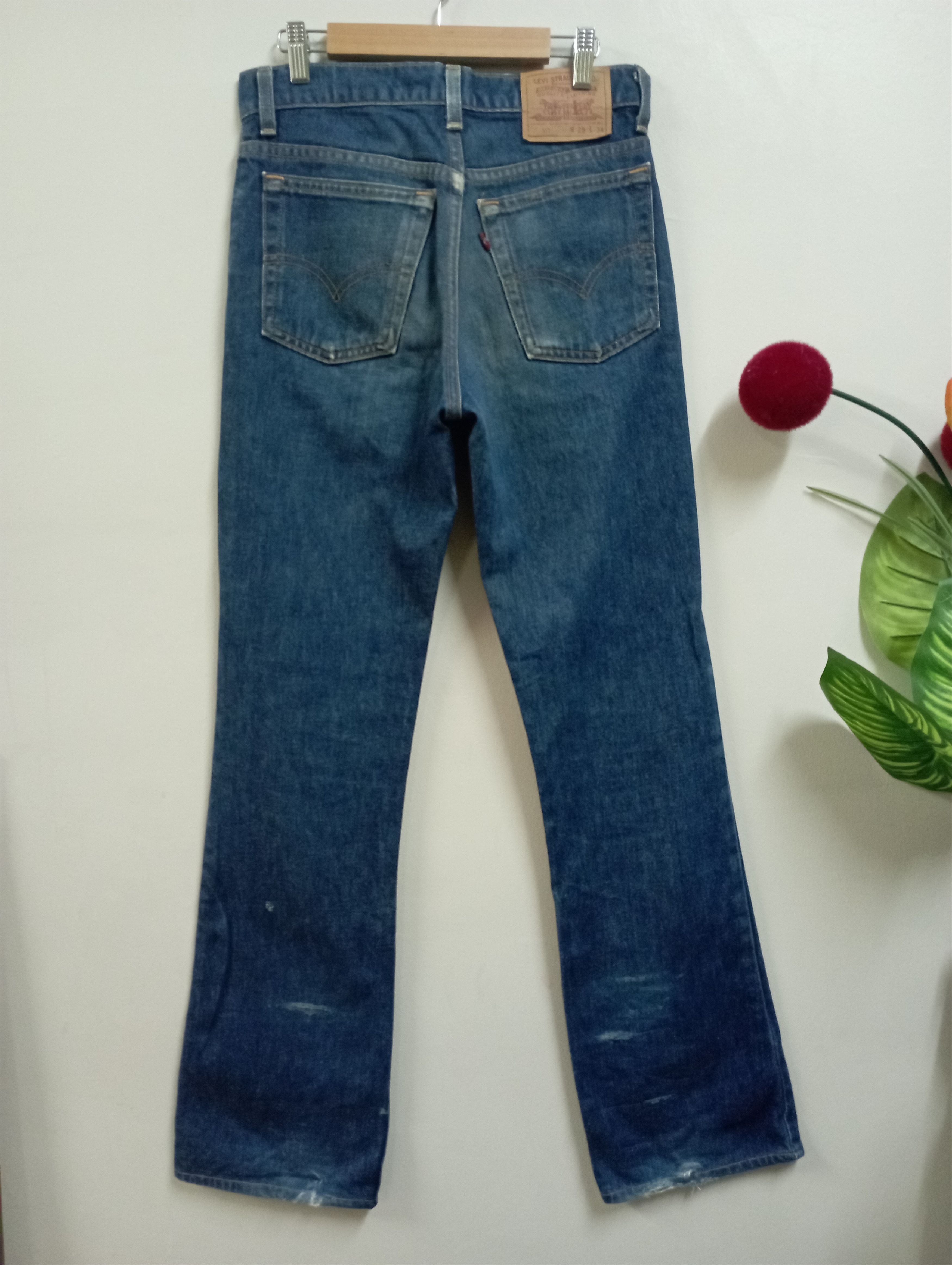 Levi's Flare Jeans Vintage Made In USA 1996 Levi's 517 Bootcut Size US 29 - 9 Thumbnail