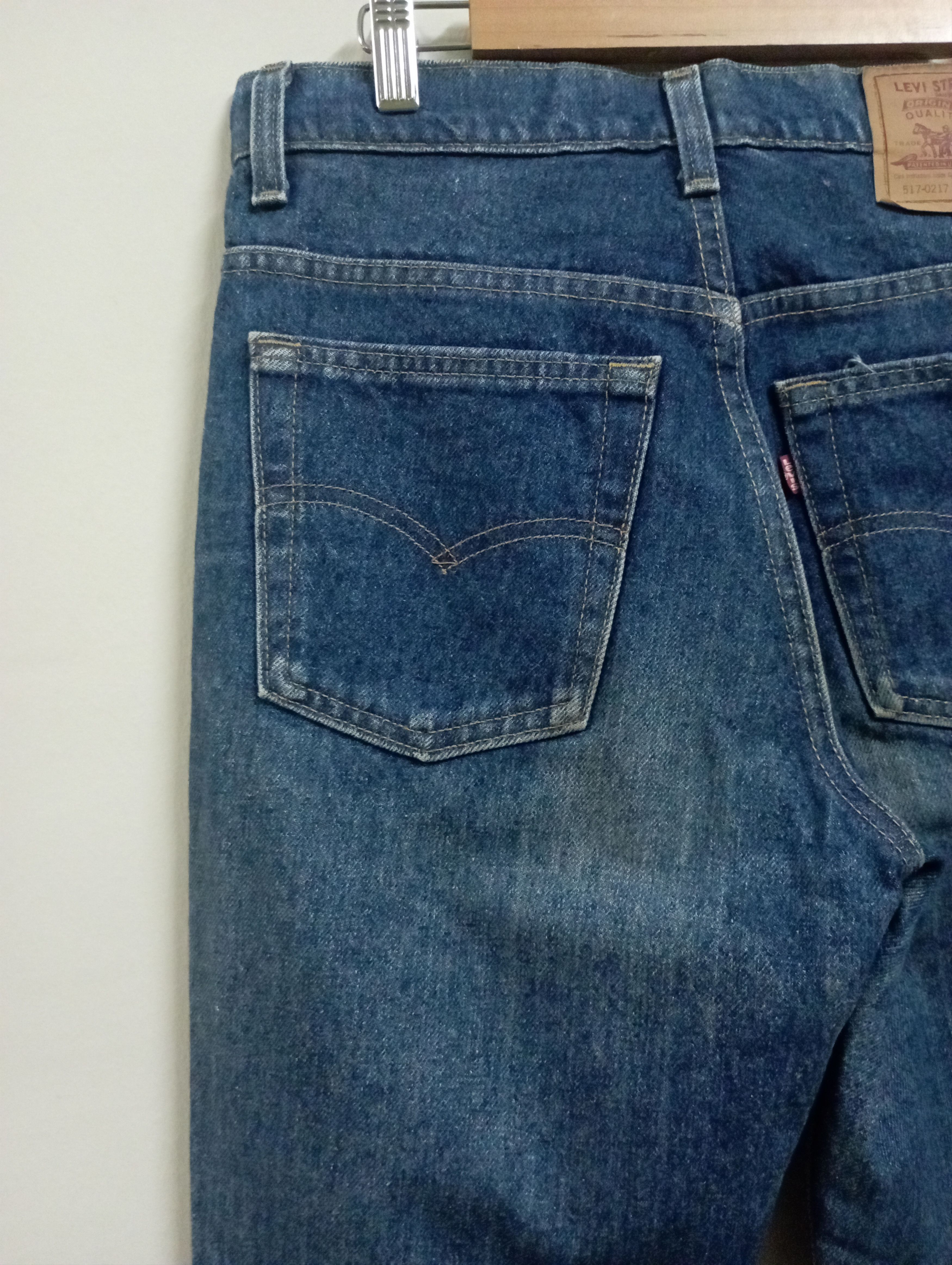 Levi's Flare Jeans Vintage 90's Levi's 517 Made In USA Bootcut Size US 30 / EU 46 - 15 Thumbnail