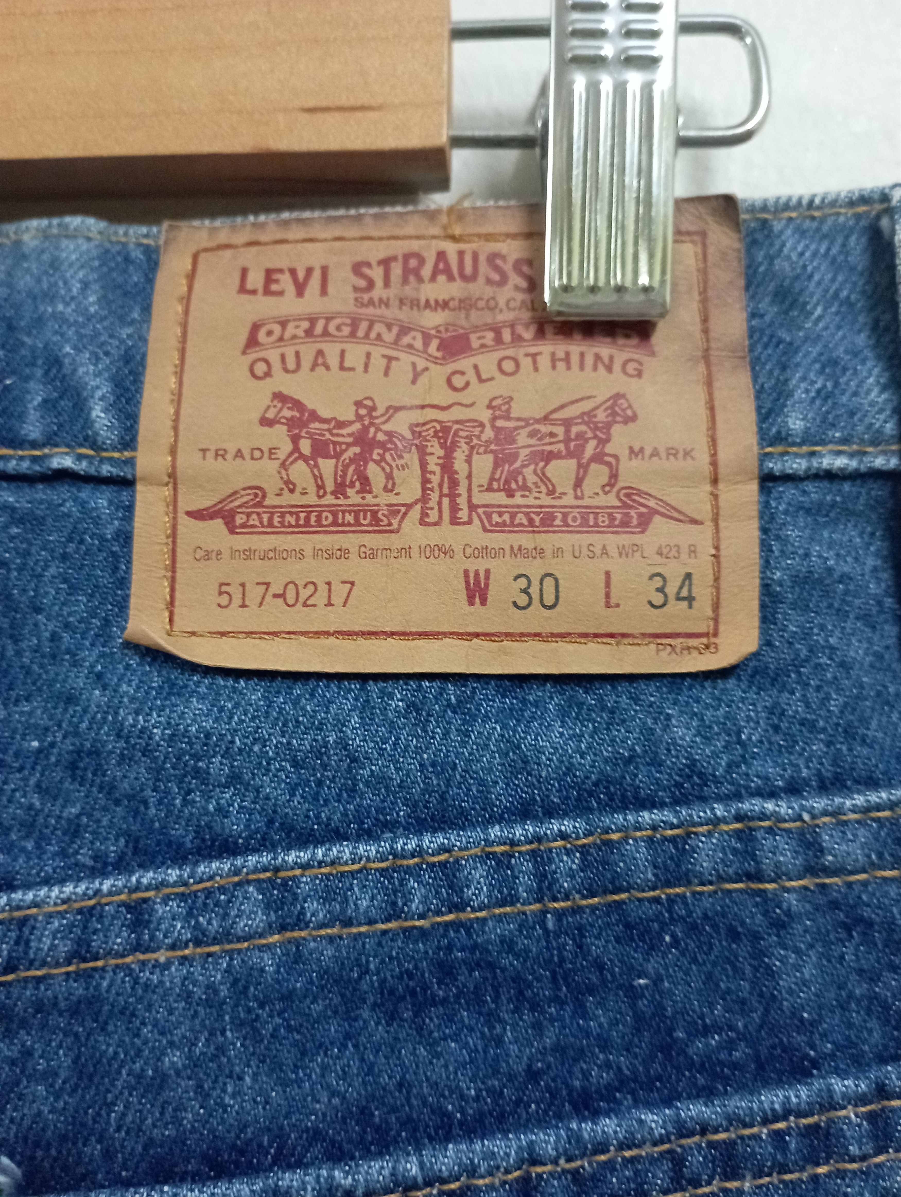 Flare Jeans Vintage 90's Levi's 517 Made In USA Bootcut