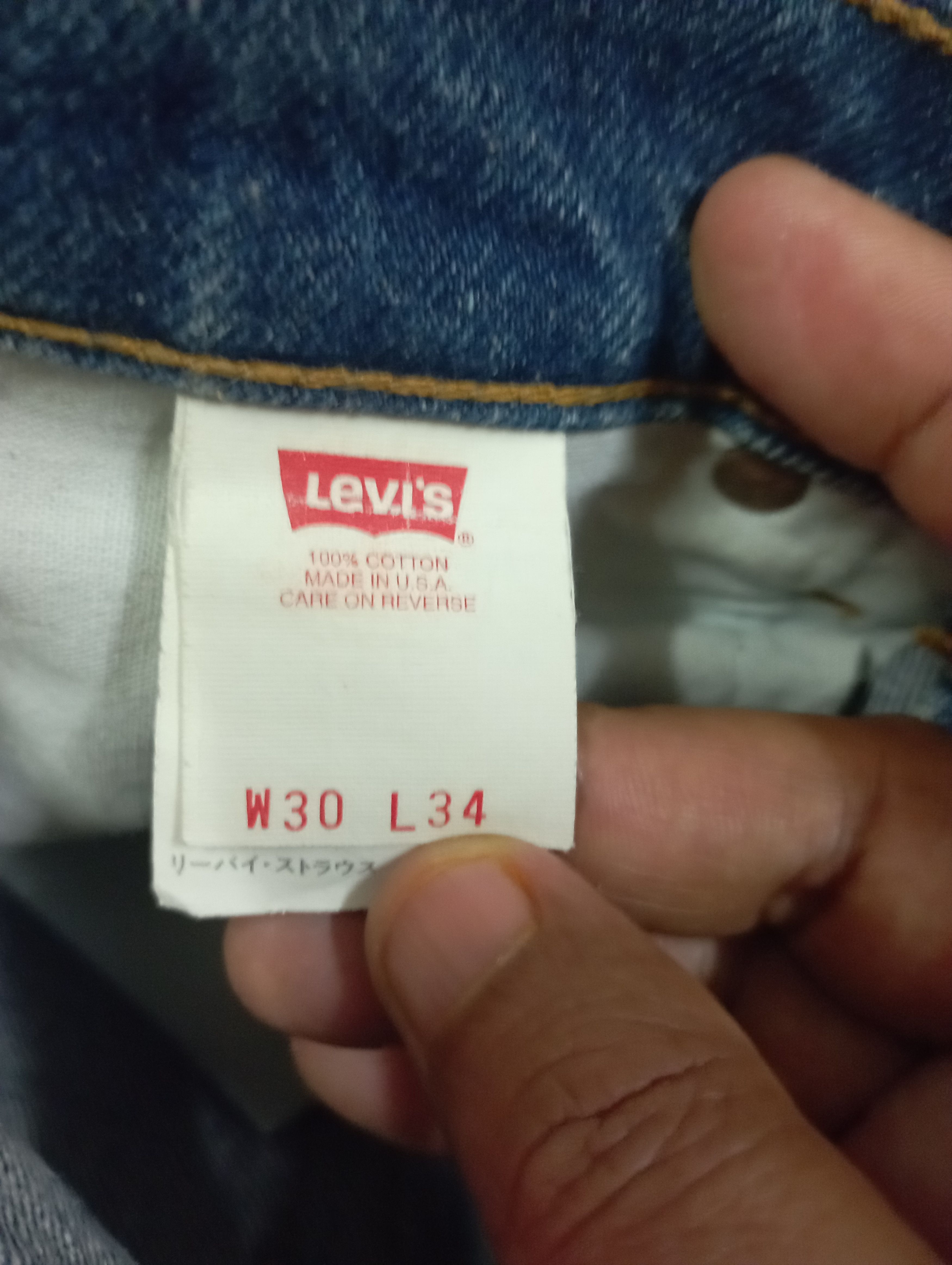 Levi's Flare Jeans Vintage 90's Levi's 517 Made In USA Bootcut Size US 30 / EU 46 - 19 Thumbnail
