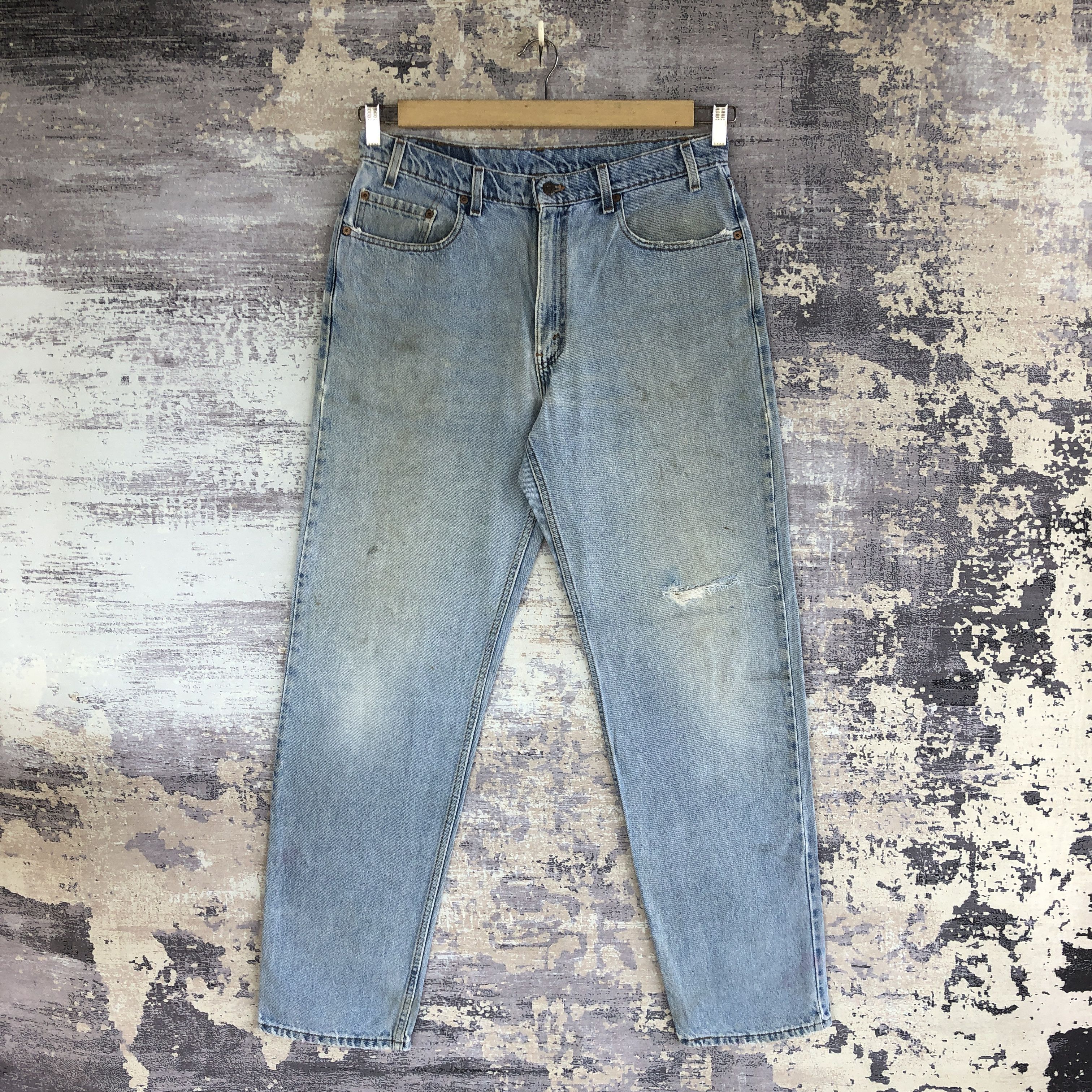 Levi's Vintage Levi's 505 Distressed Jeans Levis Sun Faded Denim Size US 32 / EU 48 - 1 Thumbnail
