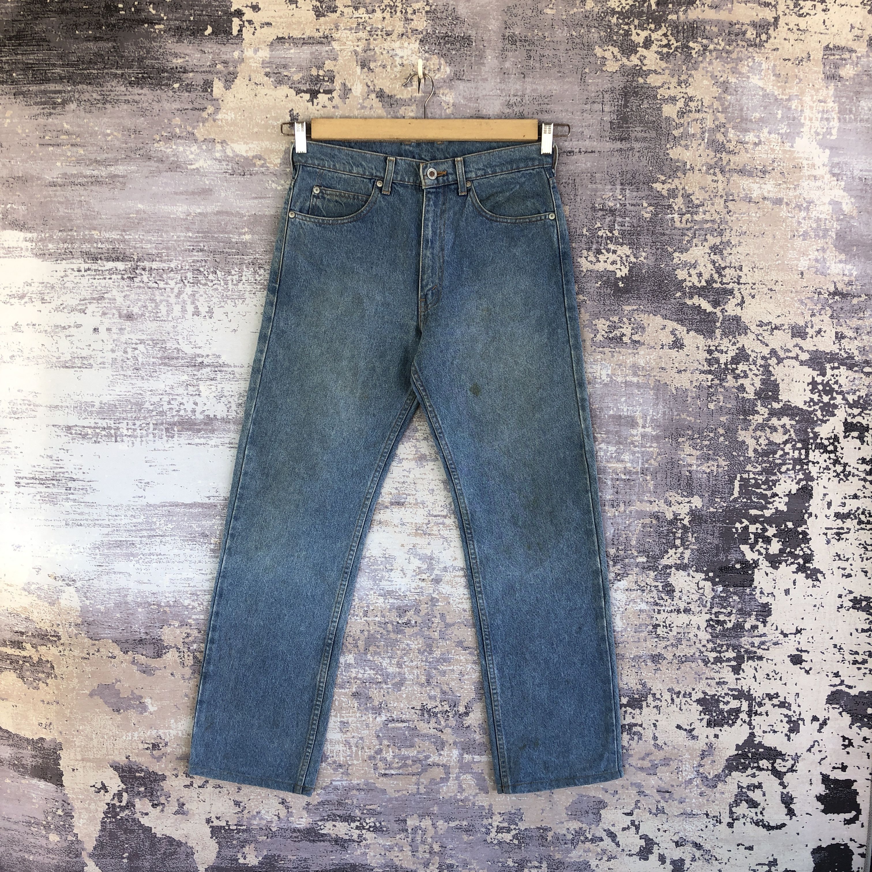 Levi's × Vintage Vintage Levis 545 Light Wash Jeans Levis Dirty Denim Pants Size US 30 / EU 46 - 1 Thumbnail