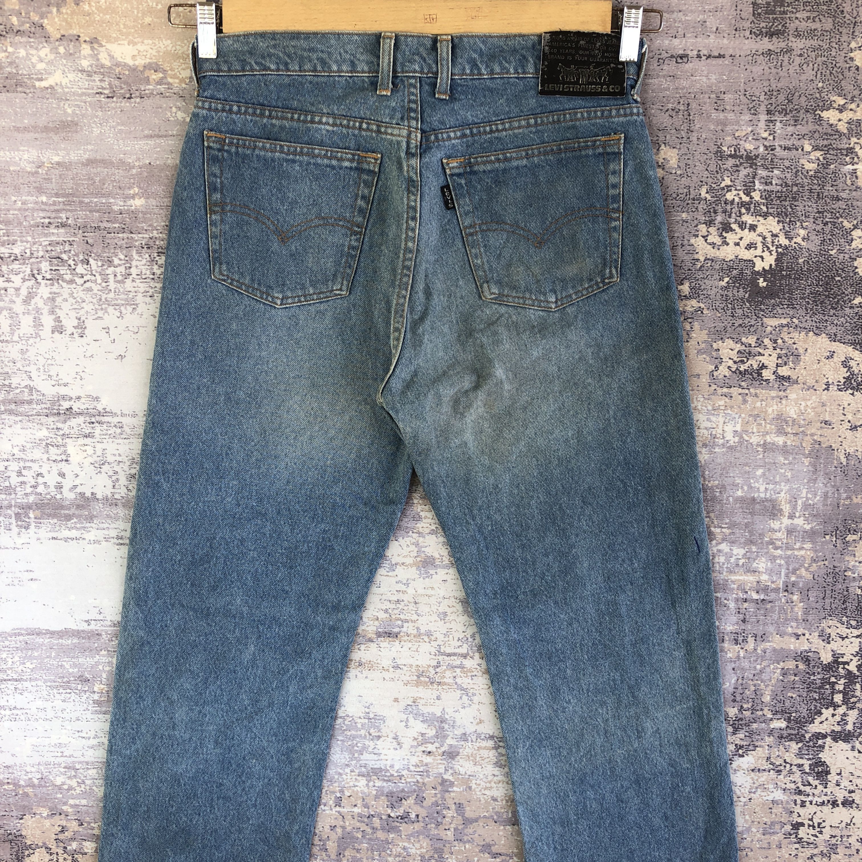 Levi's × Vintage Vintage Levis 545 Light Wash Jeans Levis Dirty Denim Pants Size US 30 / EU 46 - 4 Thumbnail