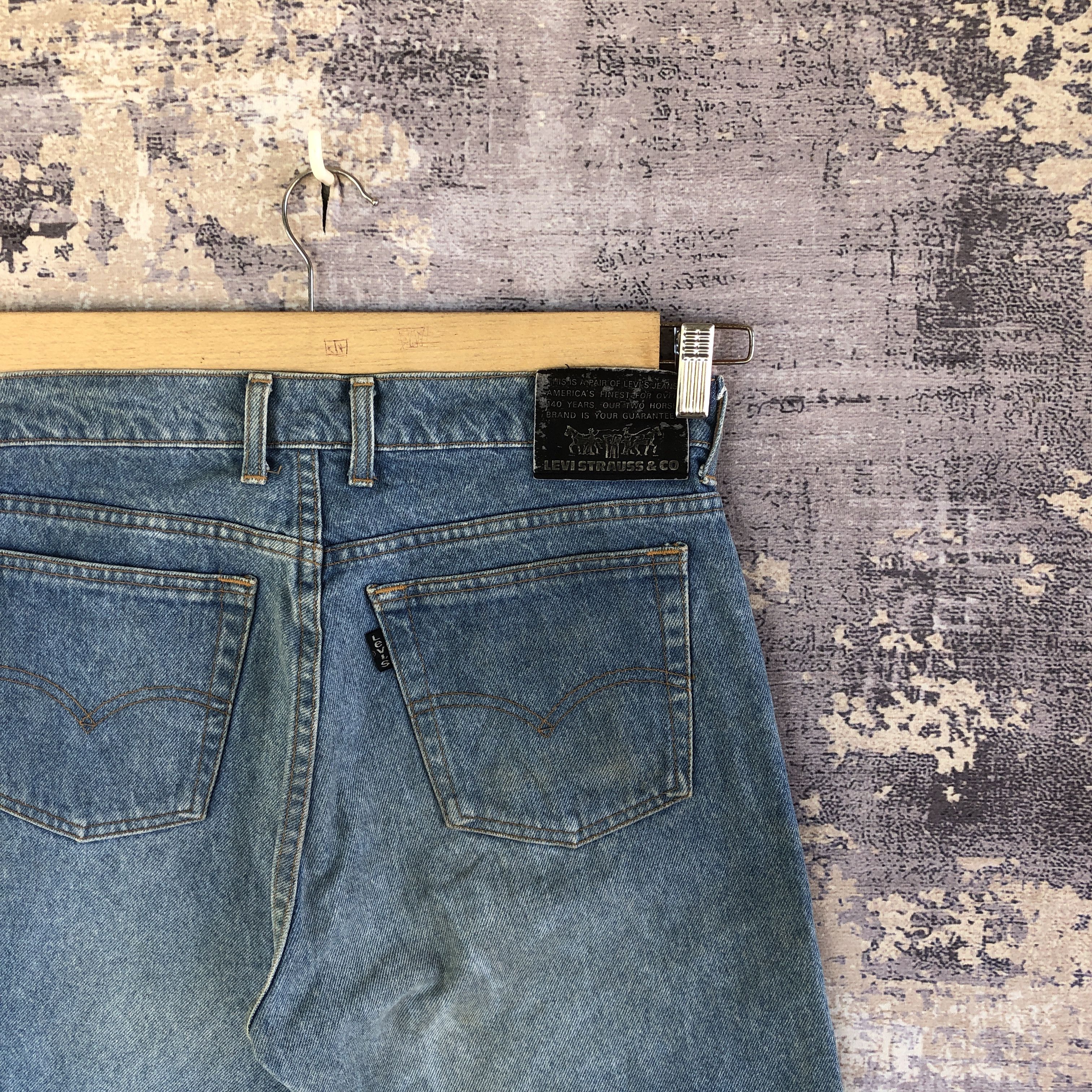 Levi's × Vintage Vintage Levis 545 Light Wash Jeans Levis Dirty Denim Pants Size US 30 / EU 46 - 5 Thumbnail