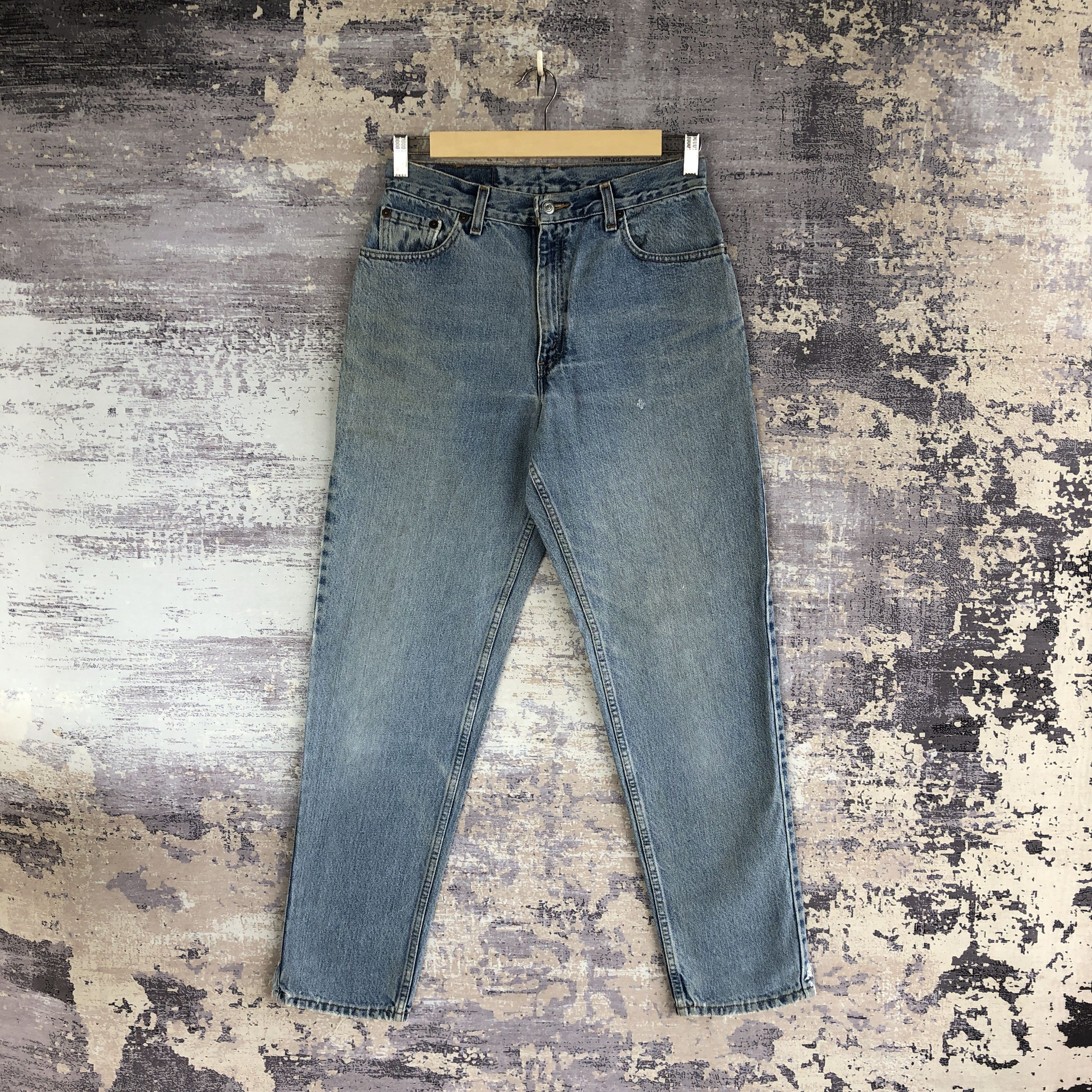 Levi's Vintage Sun Faded Levis 550 Jeans Levi's Blue Denim Pants Size 28" / US 6 / IT 42 - 1 Thumbnail