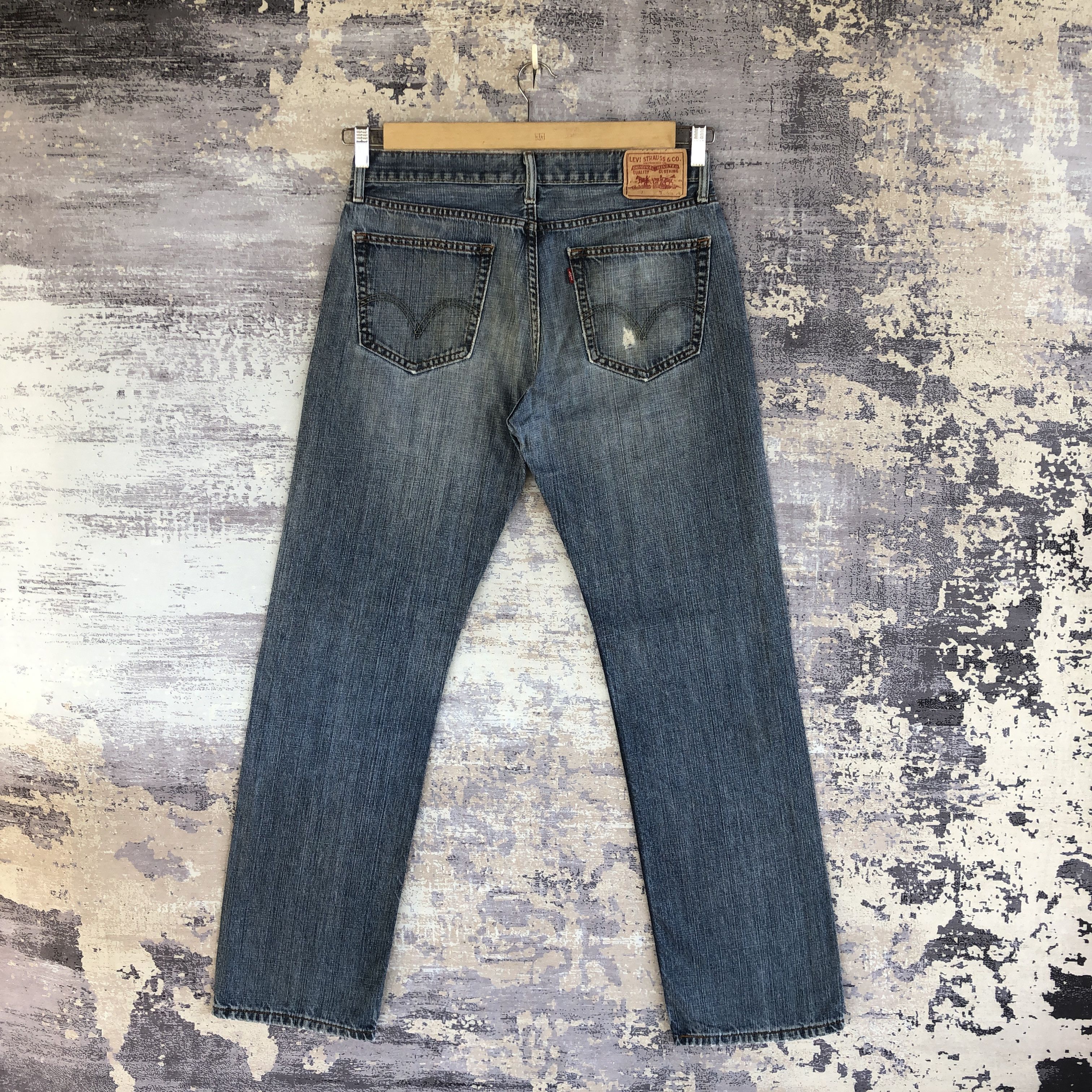 Levi's × Vintage Vintage Levi's 505 Distressed Jeans Levis Denim Pants Size US 32 / EU 48 - 2 Thumbnail