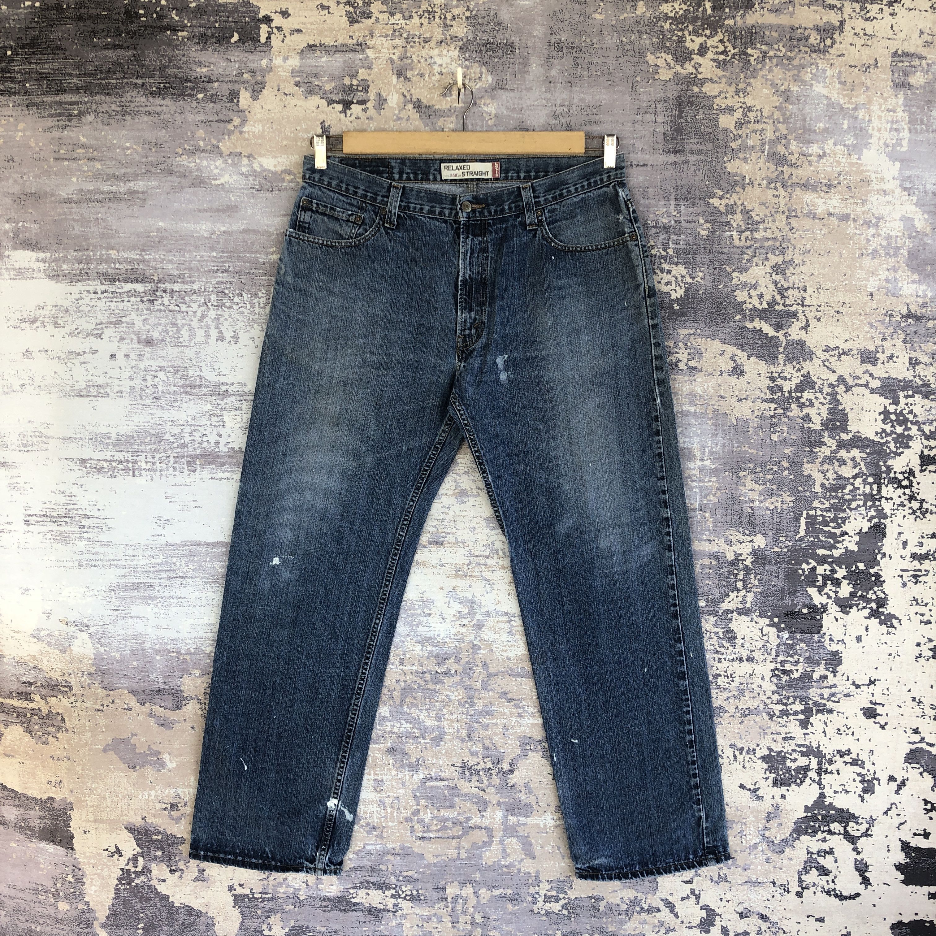 Vintage Levis Distressed Jeans Levi's 559 Painter Denim