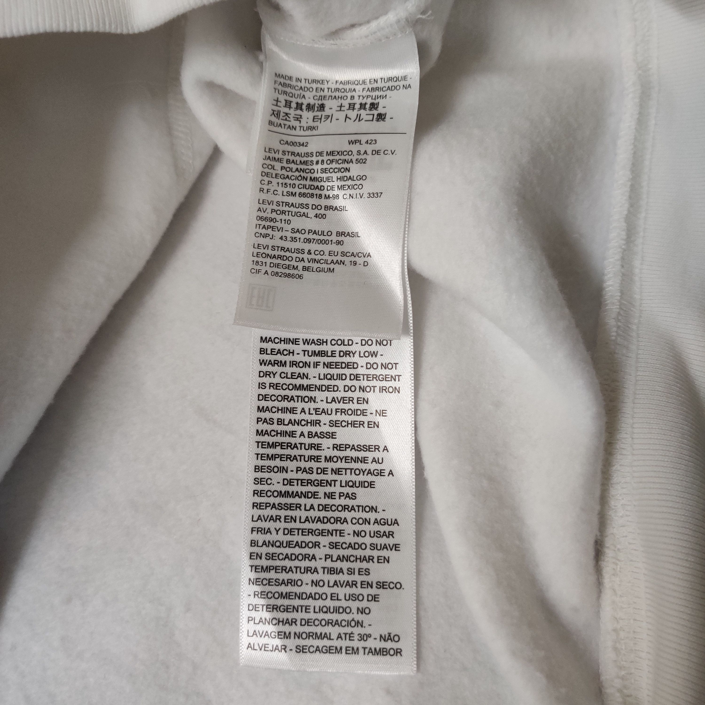 Levi's Levi's Hoodie Big Logo Embroidery Size US M / EU 48-50 / 2 - 6 Thumbnail