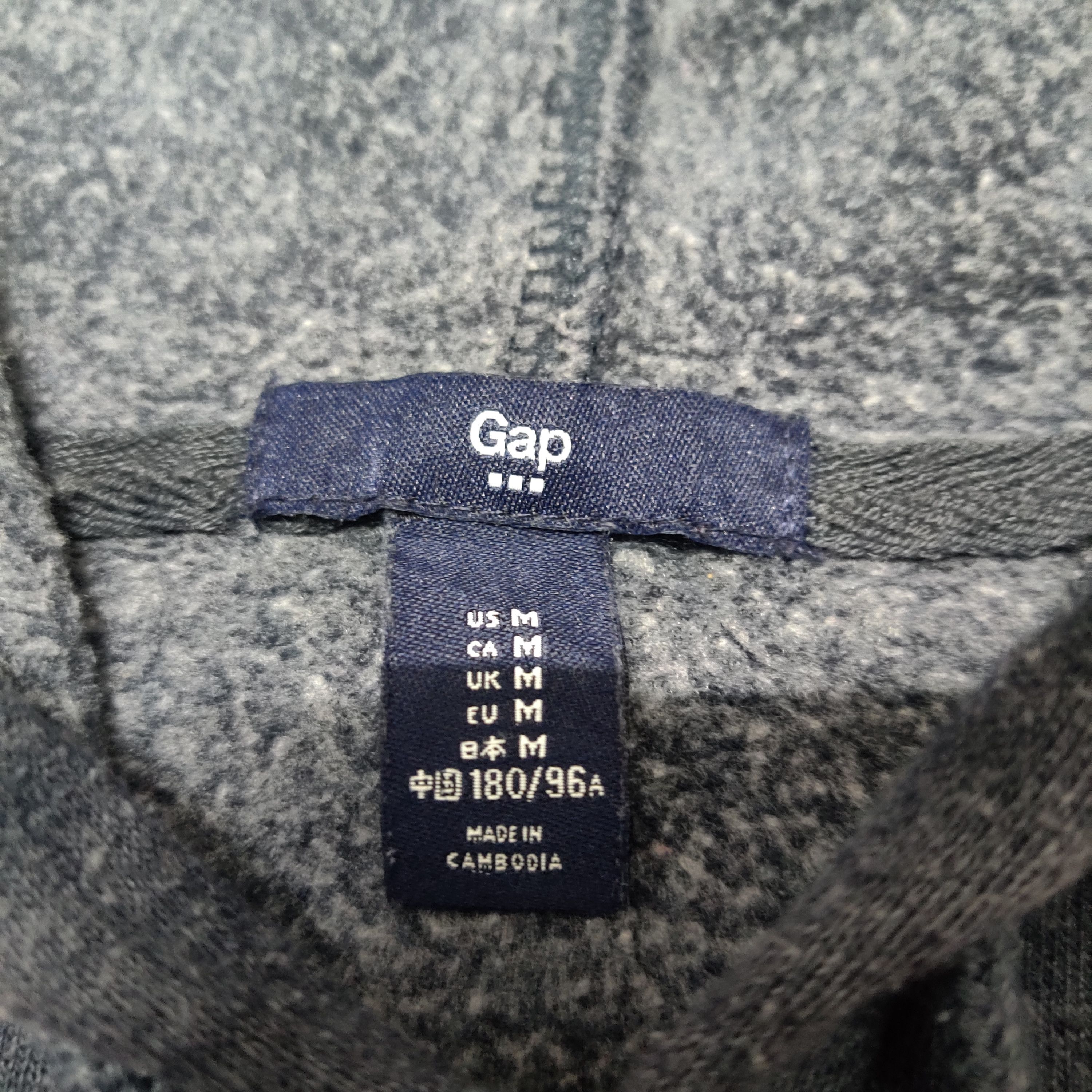Gap Vintage Gap Hoodie Big Logo Embroidery Size US M / EU 48-50 / 2 - 4 Thumbnail