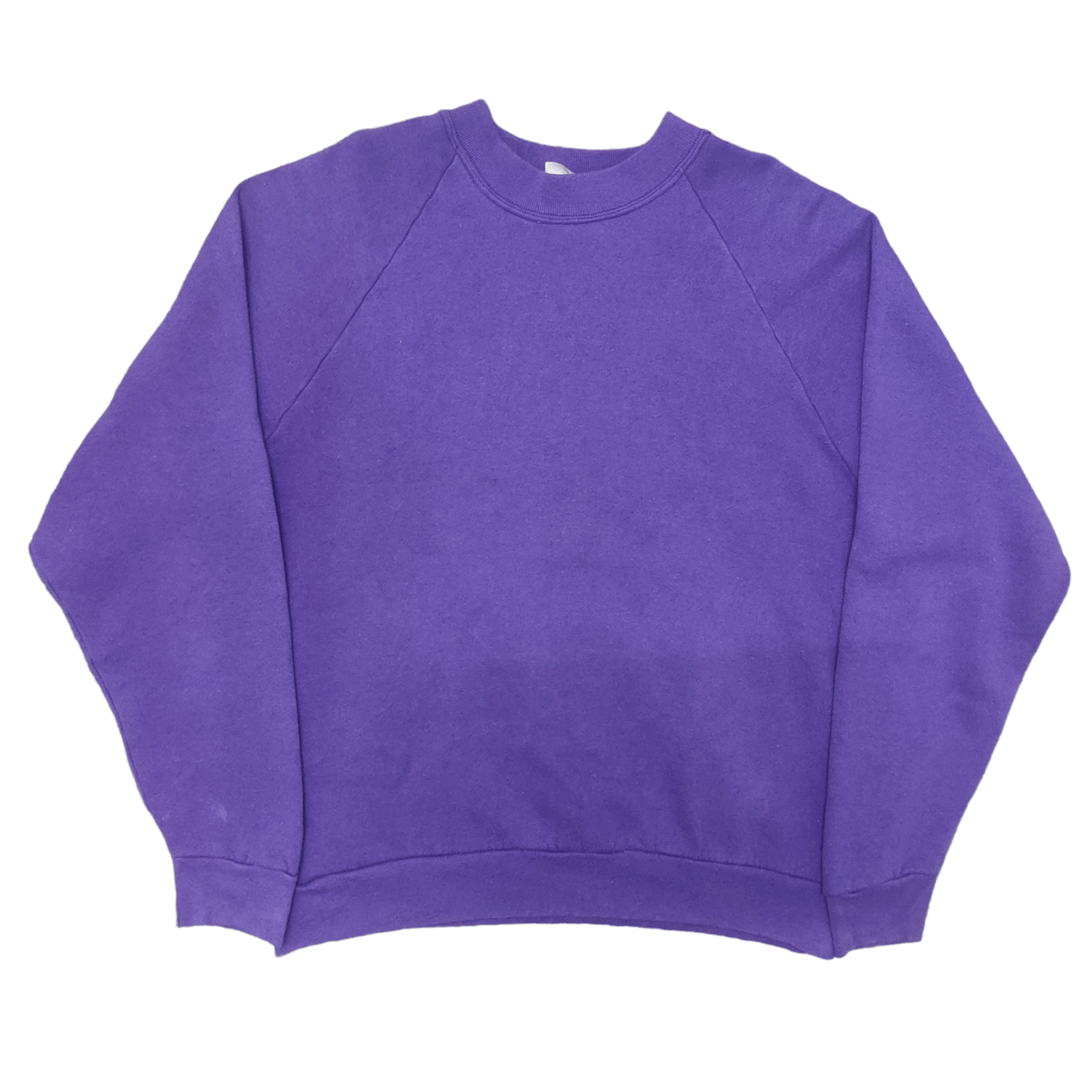 Fruit Of The Loom Vintage Fruit of The Loam Blank Sweatshirt Jumper Size US L / EU 52-54 / 3 - 1 Thumbnail