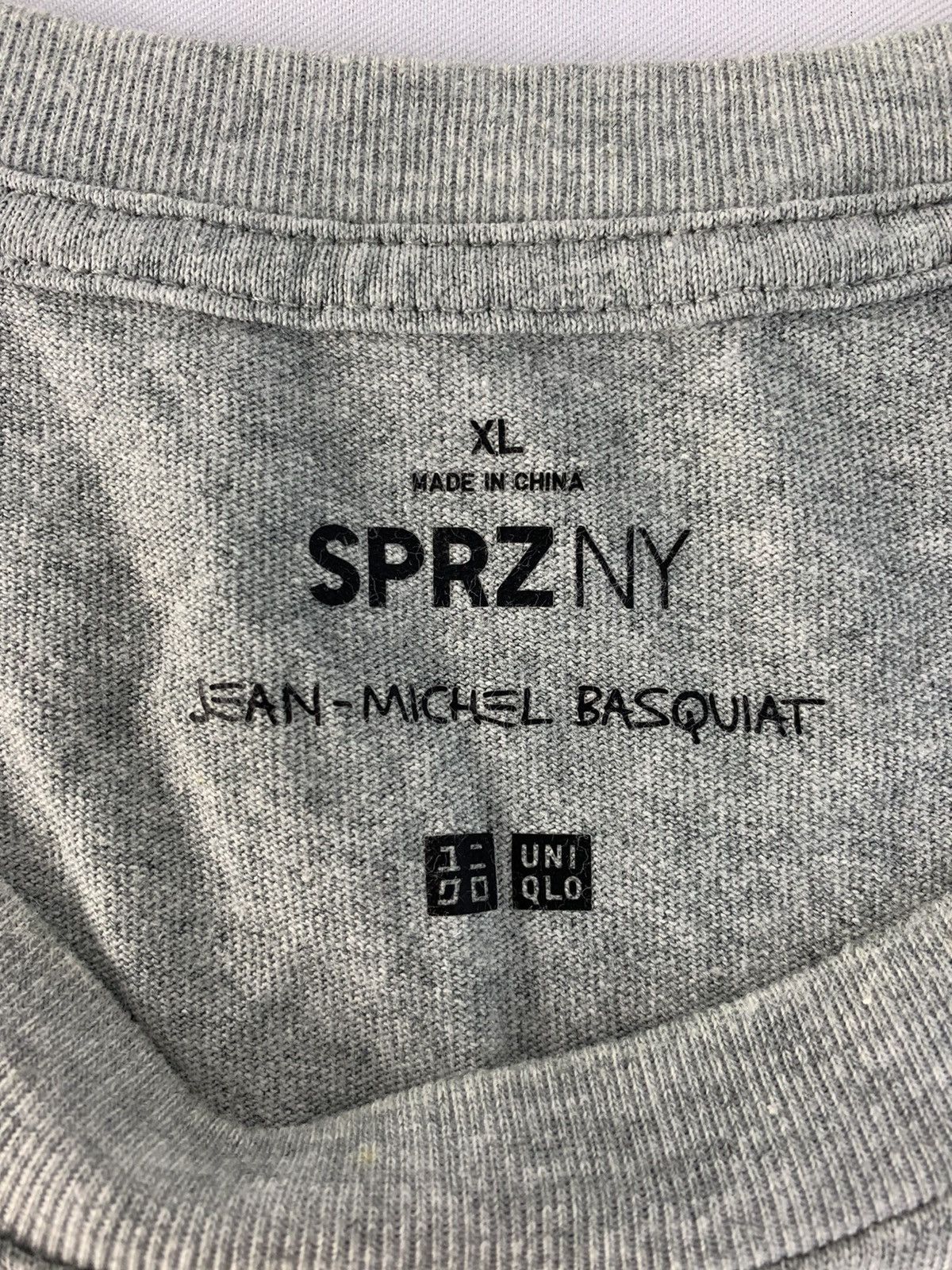 Japanese Brand SPRZNY Estate Of Jean-Michel Basquiat Big Crown Logo Tee Size US XL / EU 56 / 4 - 4 Thumbnail