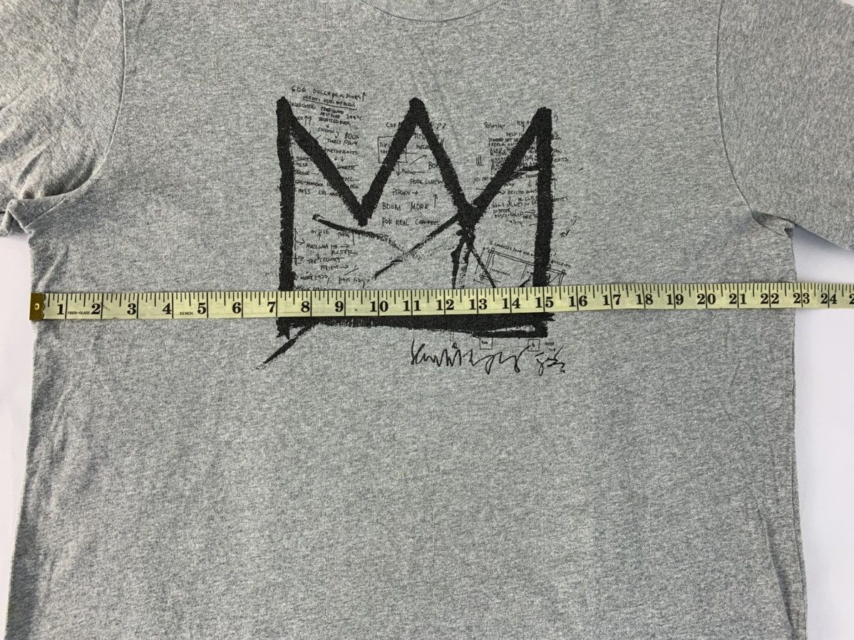 Japanese Brand SPRZNY Estate Of Jean-Michel Basquiat Big Crown Logo Tee Size US XL / EU 56 / 4 - 8 Thumbnail