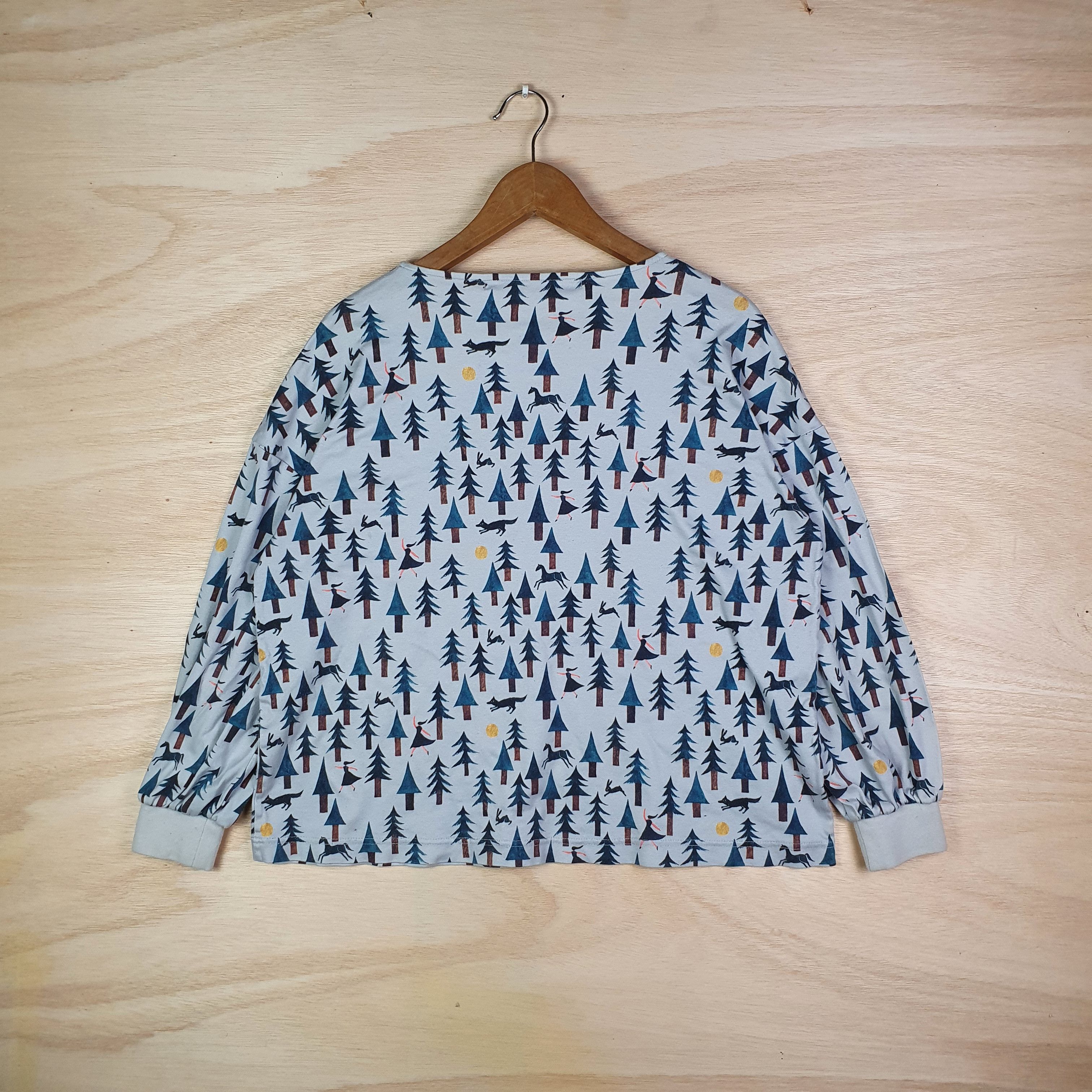Ne-Net NISHI SHUKU FOR NE-NET FULL PRINT LONG SLEEVE Size L / US 10 / IT 46 - 2 Thumbnail