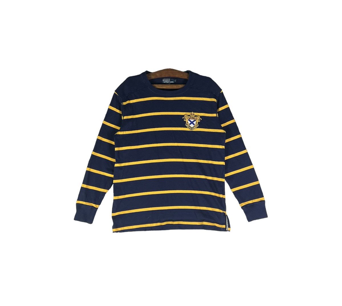 Polo Ralph Lauren × RRL Ralph Lauren × Ralph Lauren VINTAGE STRIPES POLO RALPH LAUREN NO 7 Size US L / EU 52-54 / 3 - 1 Thumbnail