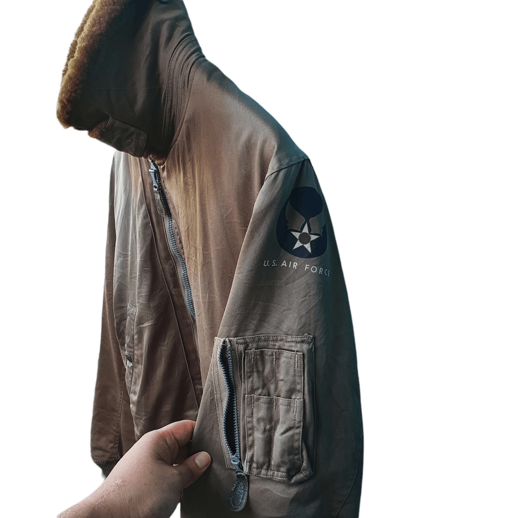 Buzz Rickson's BOMBER JACKET US AIR FORCE BY BUZZ RICKSON INC Size US XXS / EU 40 - 4 Thumbnail