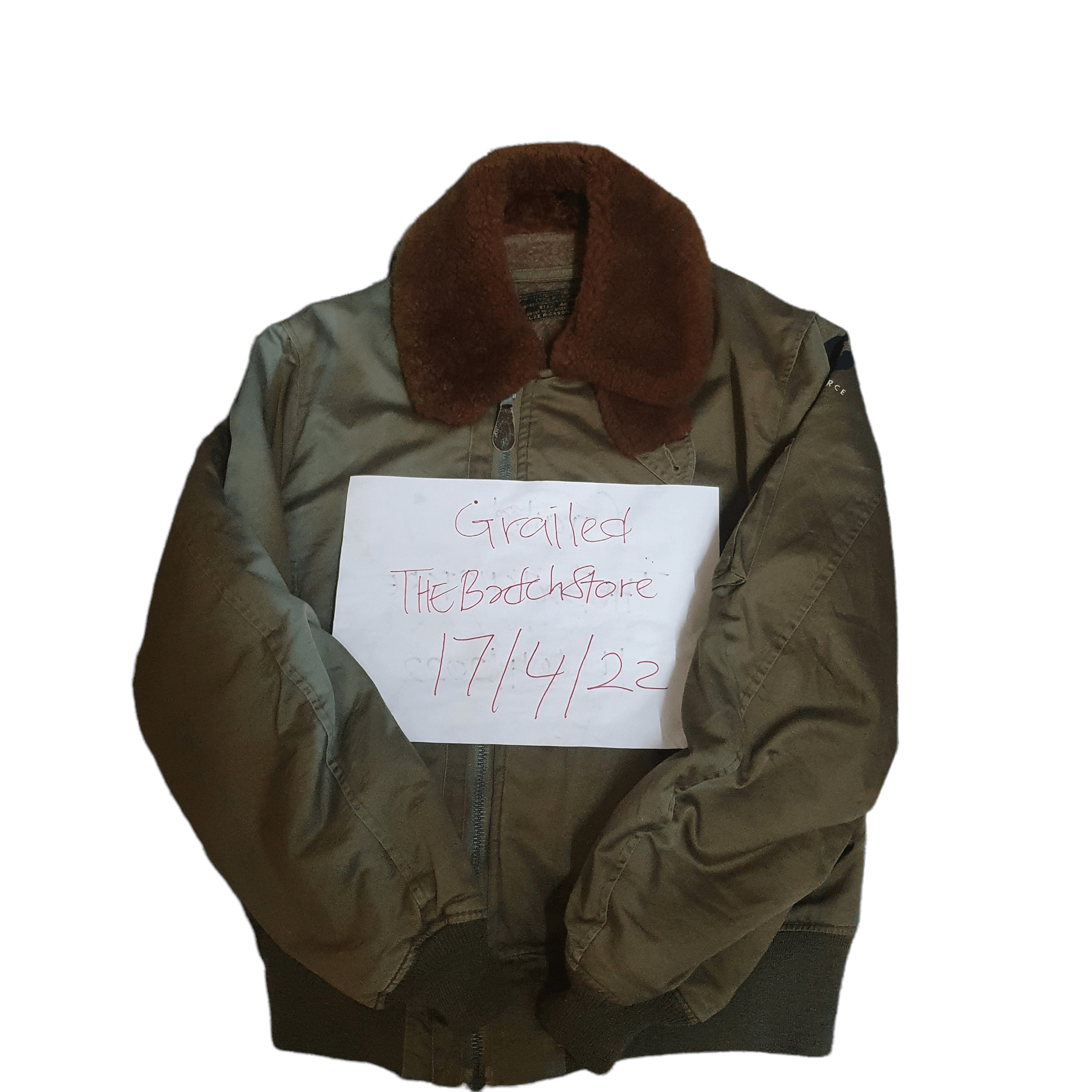 Buzz Rickson's BOMBER JACKET US AIR FORCE BY BUZZ RICKSON INC Size US XXS / EU 40 - 11 Thumbnail