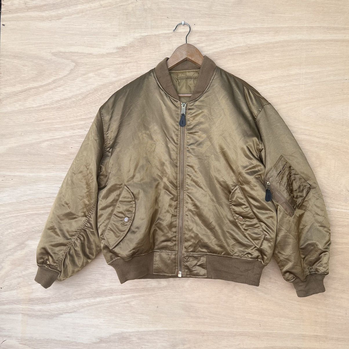 Other MILITARY REVERSIBLE BOMBER JACKET AIR FORCE WITH RARE COLOUR Size US L / EU 52-54 / 3 - 1 Thumbnail